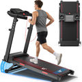 Treadmills for Home with 20% Auto Incline - Wide Belt, 8.7MPH Max Speed, 450LBS Capacity, 3.5HP Adjustable Height Handle Bars