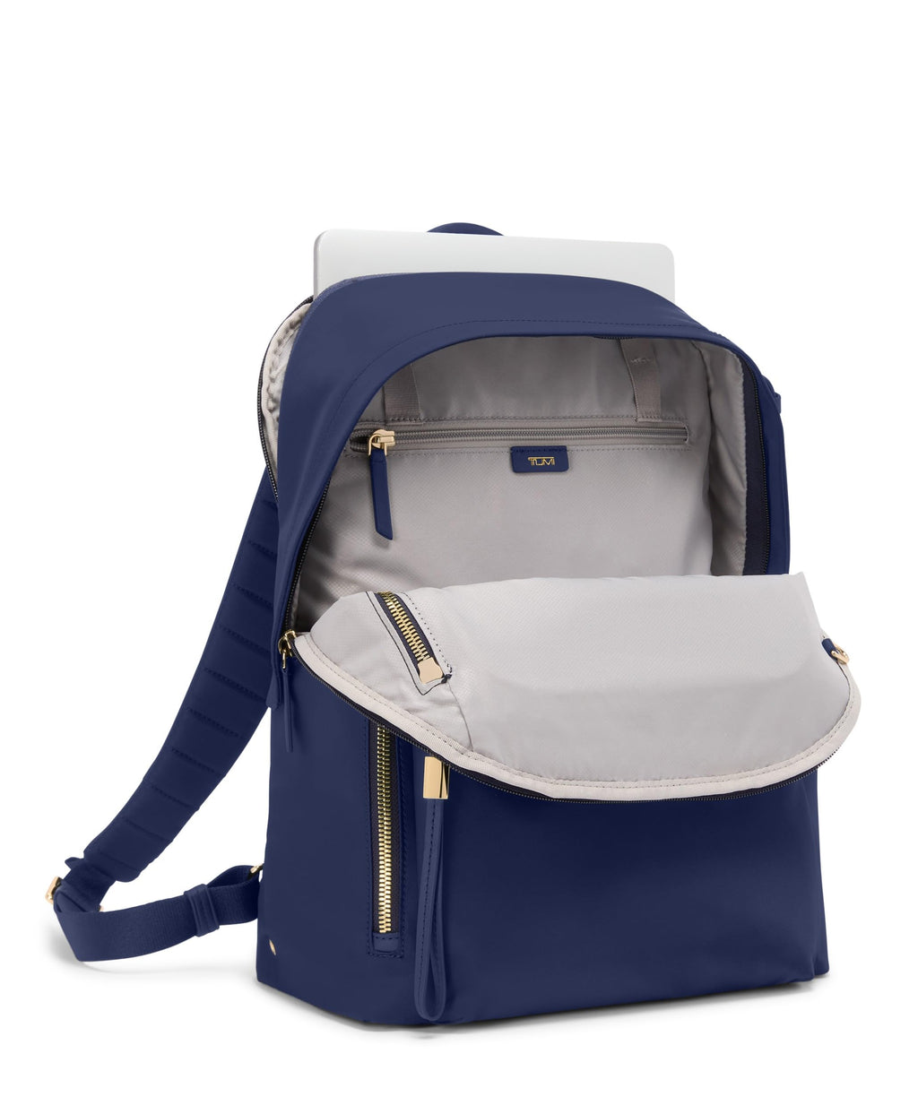 TUMI - Voyageur Halsey Backpack - Travel Backpack - For Business, Fashion, Commute - Holds Up to 14" Screens - Black & Gold