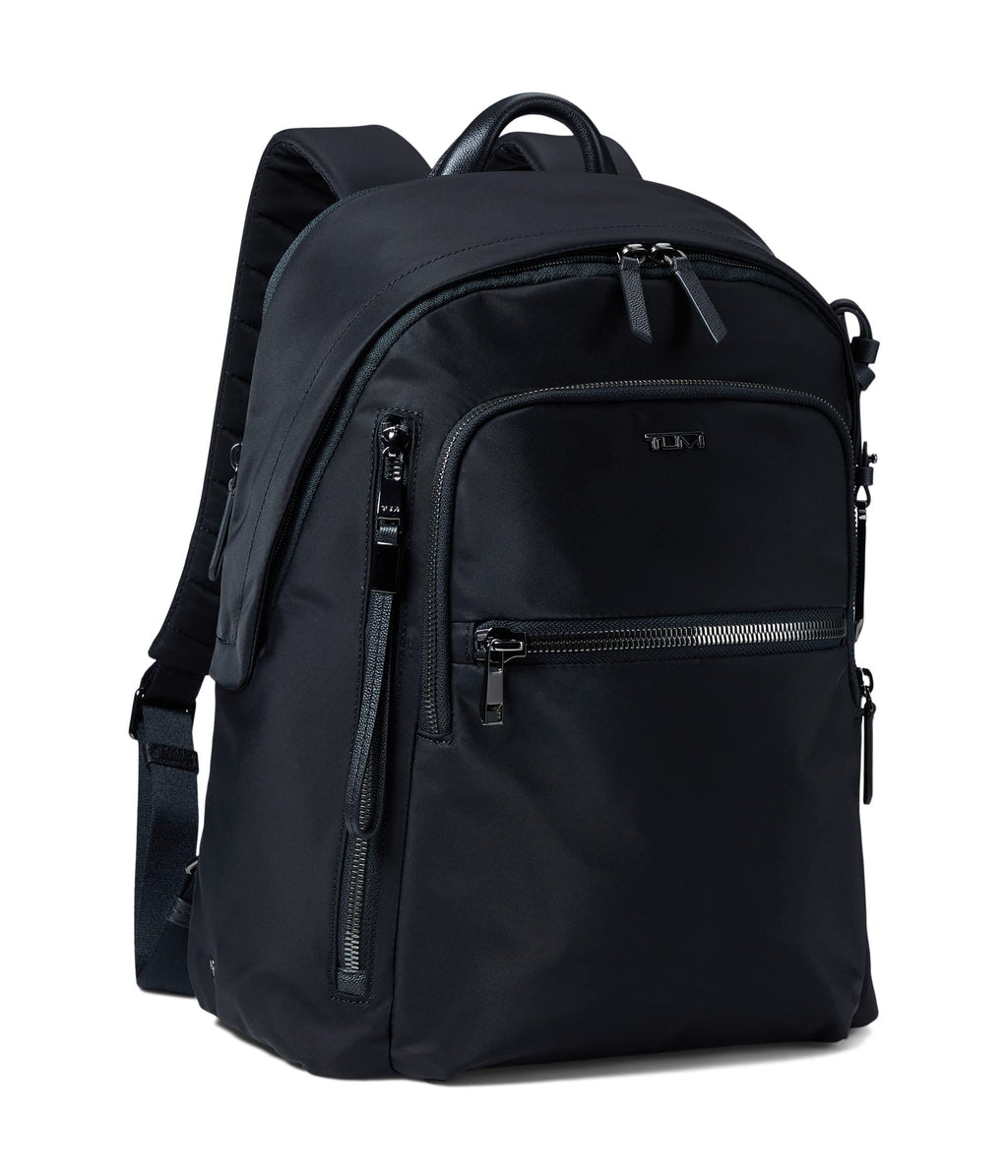 TUMI - Voyageur Halsey Backpack - Travel Backpack - For Business, Fashion, Commute - Holds Up to 14" Screens - Black & Gold