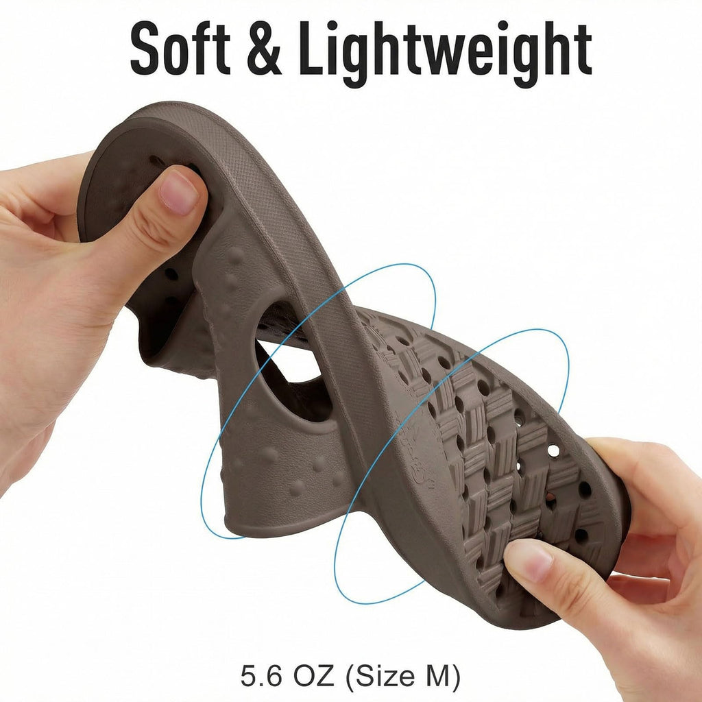 shevalues Shower Shoes for Women Men with Arch Support Quick Drying Pool Slides Lightweight Beach Sandals with Drain Holes