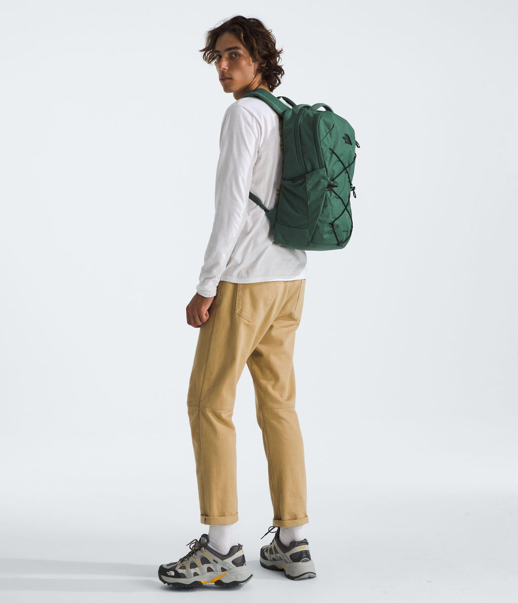 The North Face Jester Everyday Laptop Backpack - Commuter Daypack, Water Repellent, Laptop Sleeve, TNF Black-NPF, One Size | 28L recycled polyester with DWR finish, padded 16 in sleeve, chiropractor-endorsed FlexVent suspension, bottle pockets