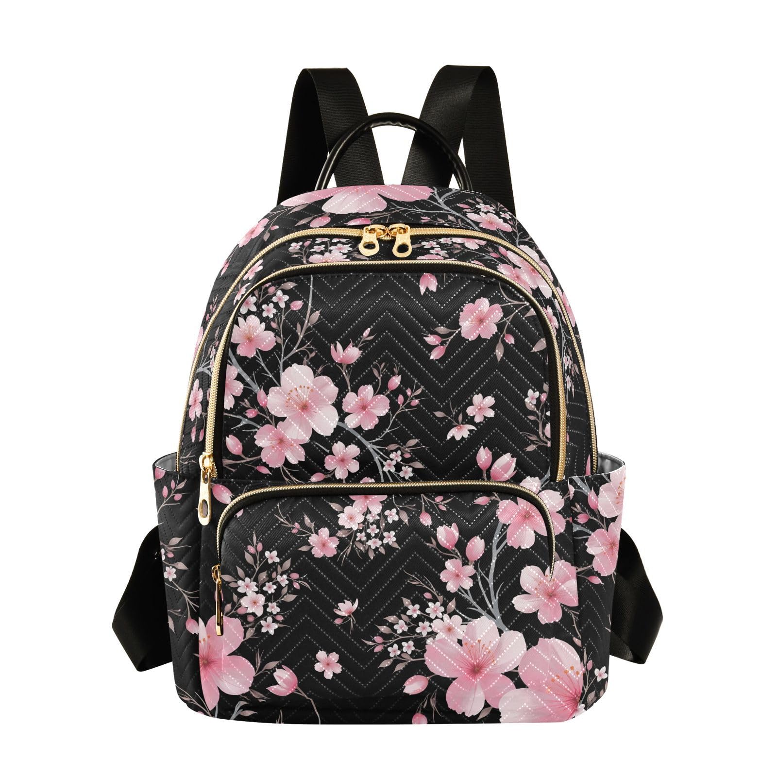 ALAZA Sun Moon Stars Witchy Small Backpack Purse for Women Travel Bag Fashion Daypack Back Pack Shoulder Bag