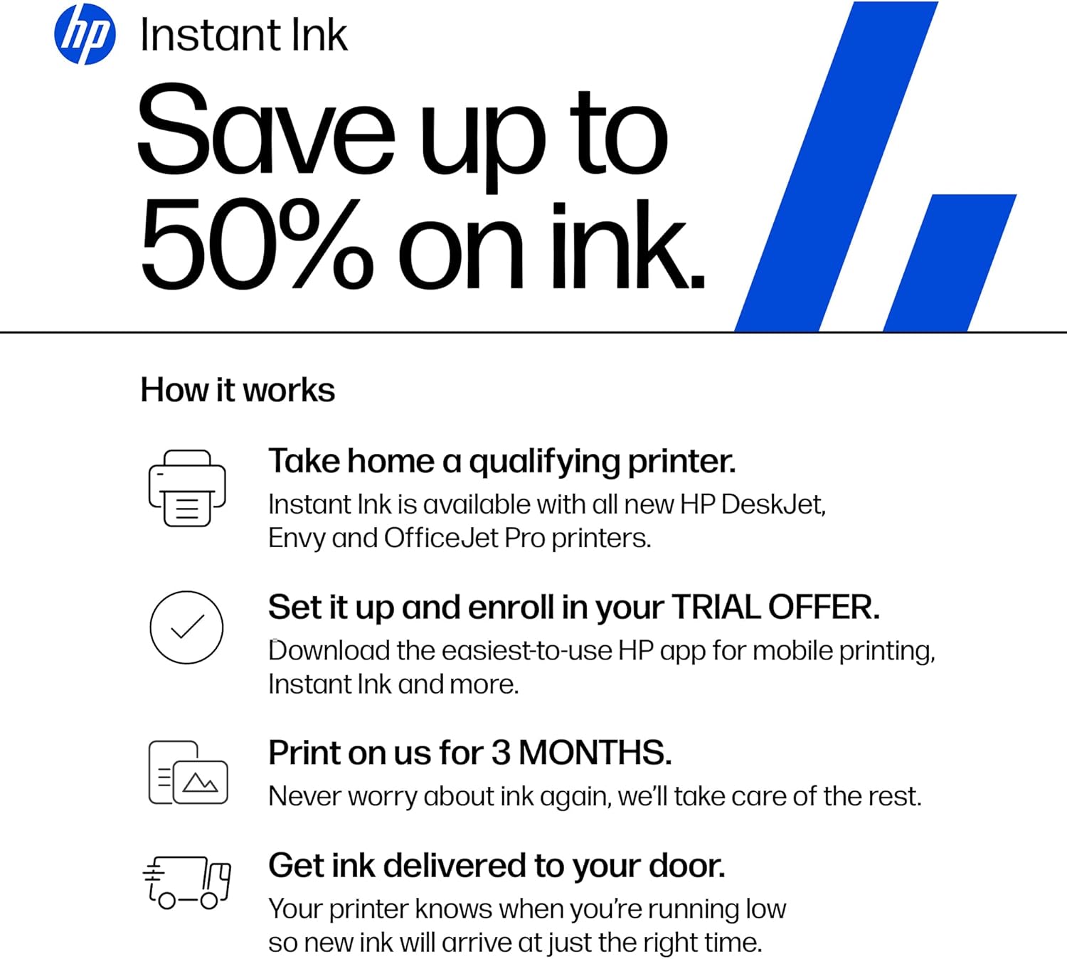 HP OfficeJet Pro 9135 Wireless All-in-One Color Inkjet Printer, Print, Scan, Copy, Fax, ADF, Duplex Print/scan, Best-for-Office, 3 Month Trial of Instant Ink Included, AI-Capable (C2WM0A)