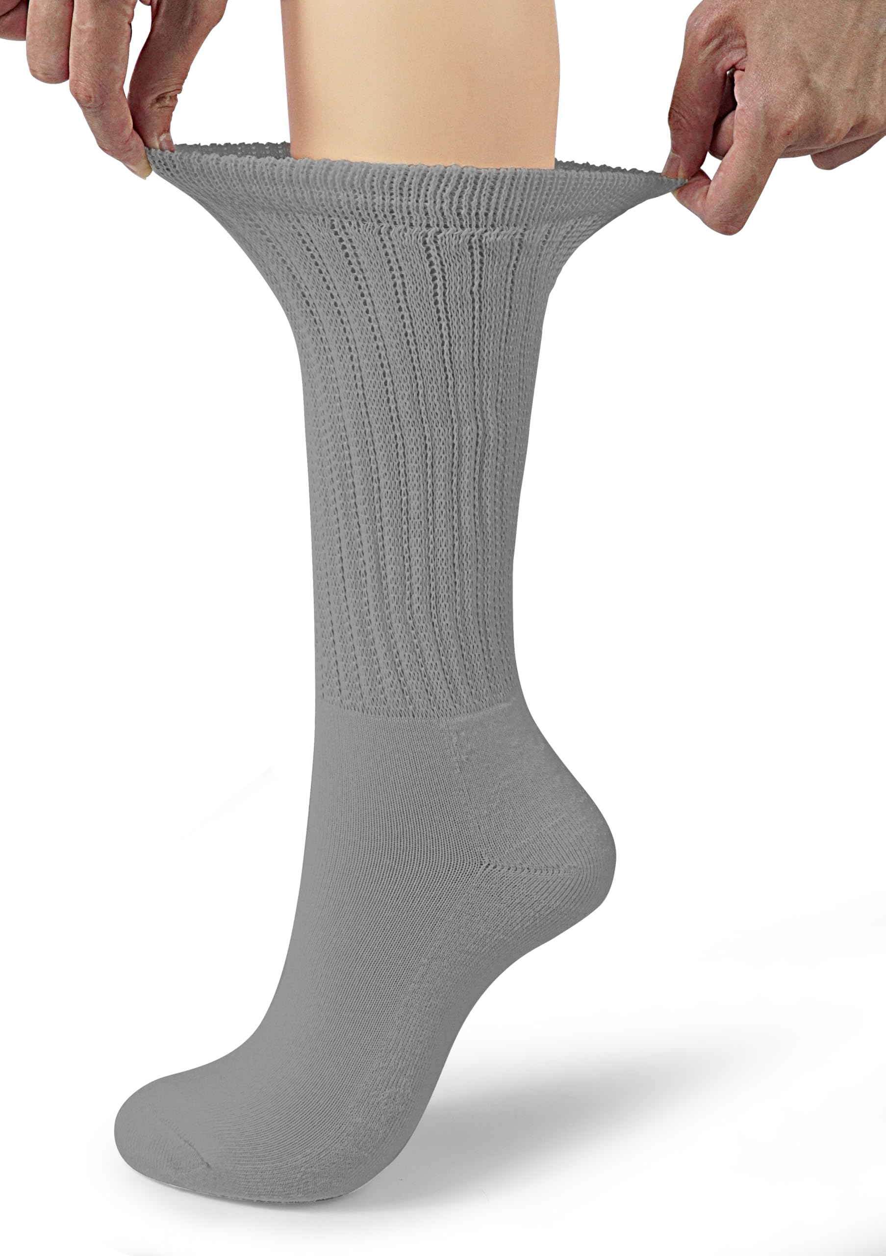 BomKinta Crew Slouch Socks Women - Retro Scrunch Short Sock - Soft Solid Ankle Socks - Gifts for Womens Size 5-11