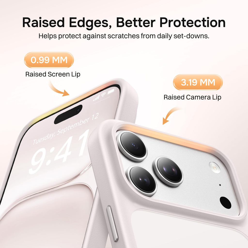 Magnetic for iPhone 17 Pro Max Case, Compatible with MagSafe, [Military Grade Drop Protection] Translucent Matte Shockproof Protective Anti-Fingerprint Phone Case, 6.9", Dark Purple