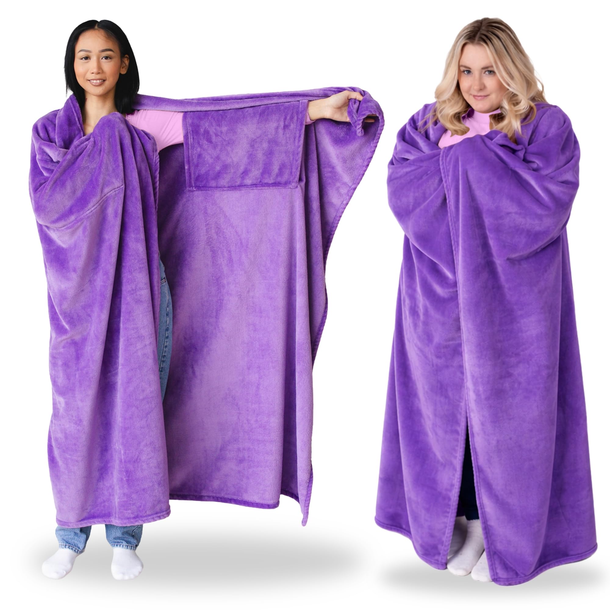 Super Blanky Wearable Blankets for Women & Men, Graduation Day Gift for Her, Cozy Gifts for Women, Wife Birthday Gifts Ideas