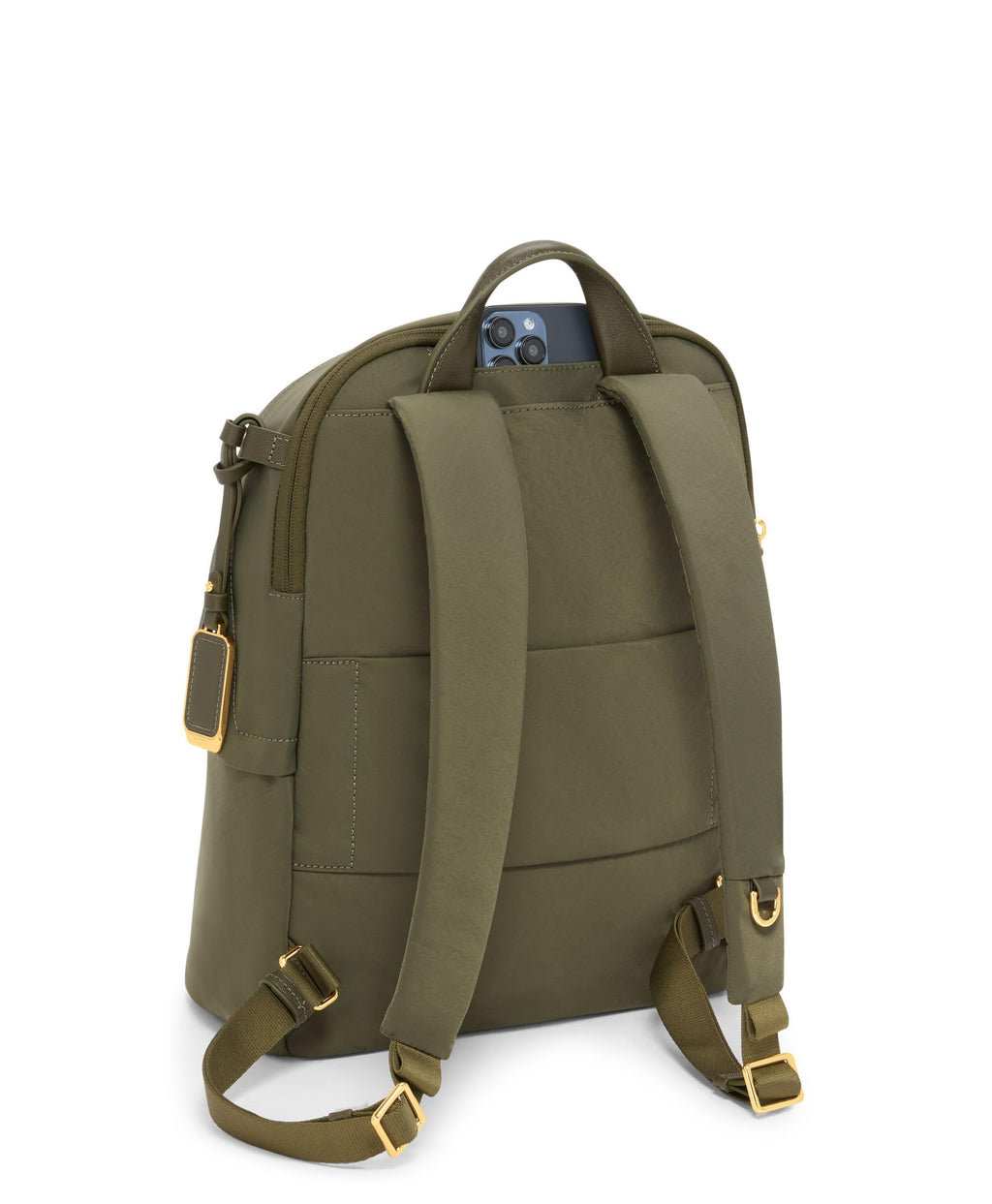 TUMI - Voyageur Halsey Backpack - Travel Backpack - For Business, Fashion, Commute - Holds Up to 14" Screens - Black & Gold