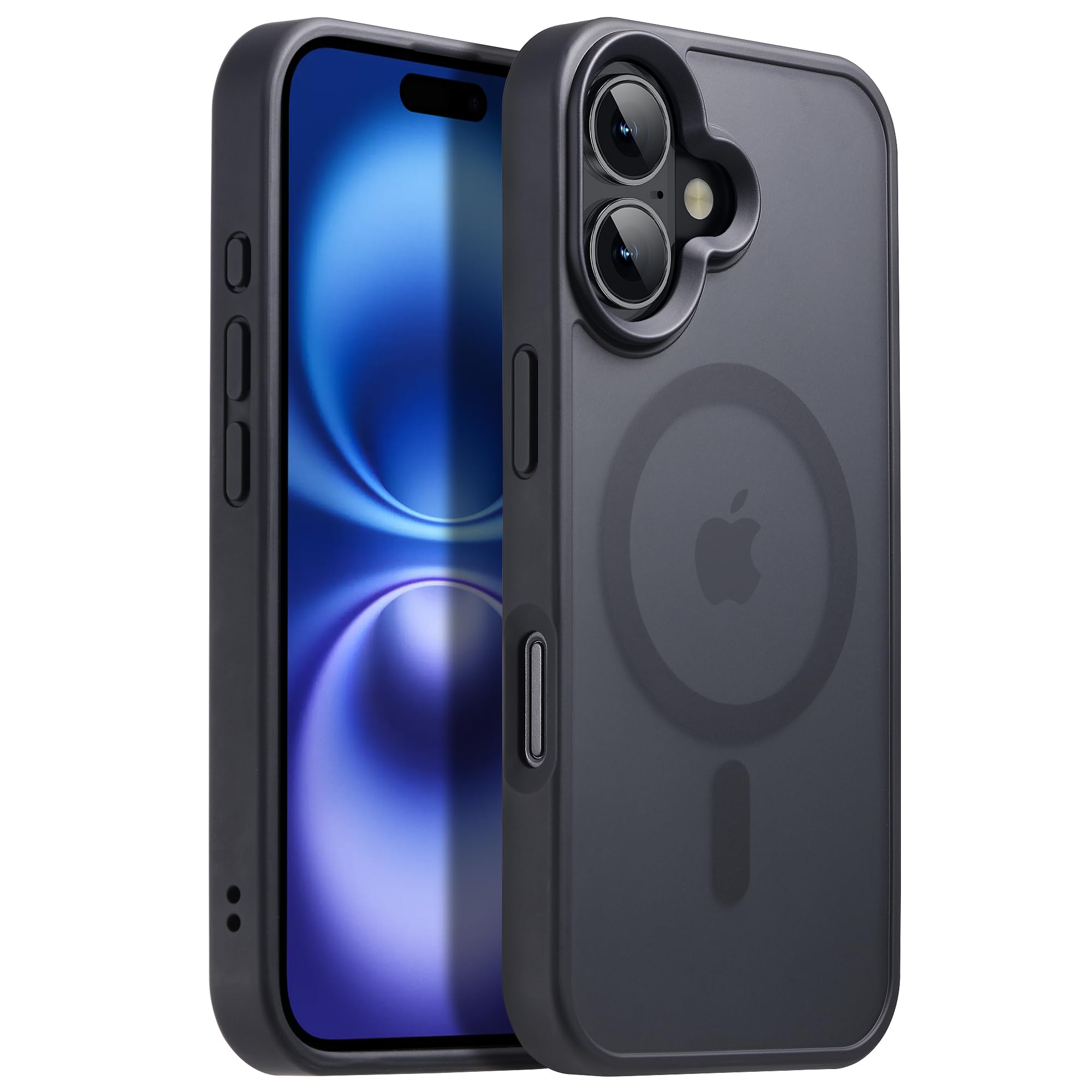 for iPhone 17 Pro Max case with Camera Lens Protector[10Ft Military-Grade Protection] Compatible with fit MagSafe Shockproof Slim Thin Cover case for iPhone 17 Pro Max 6.9 inch, Orange Bumper