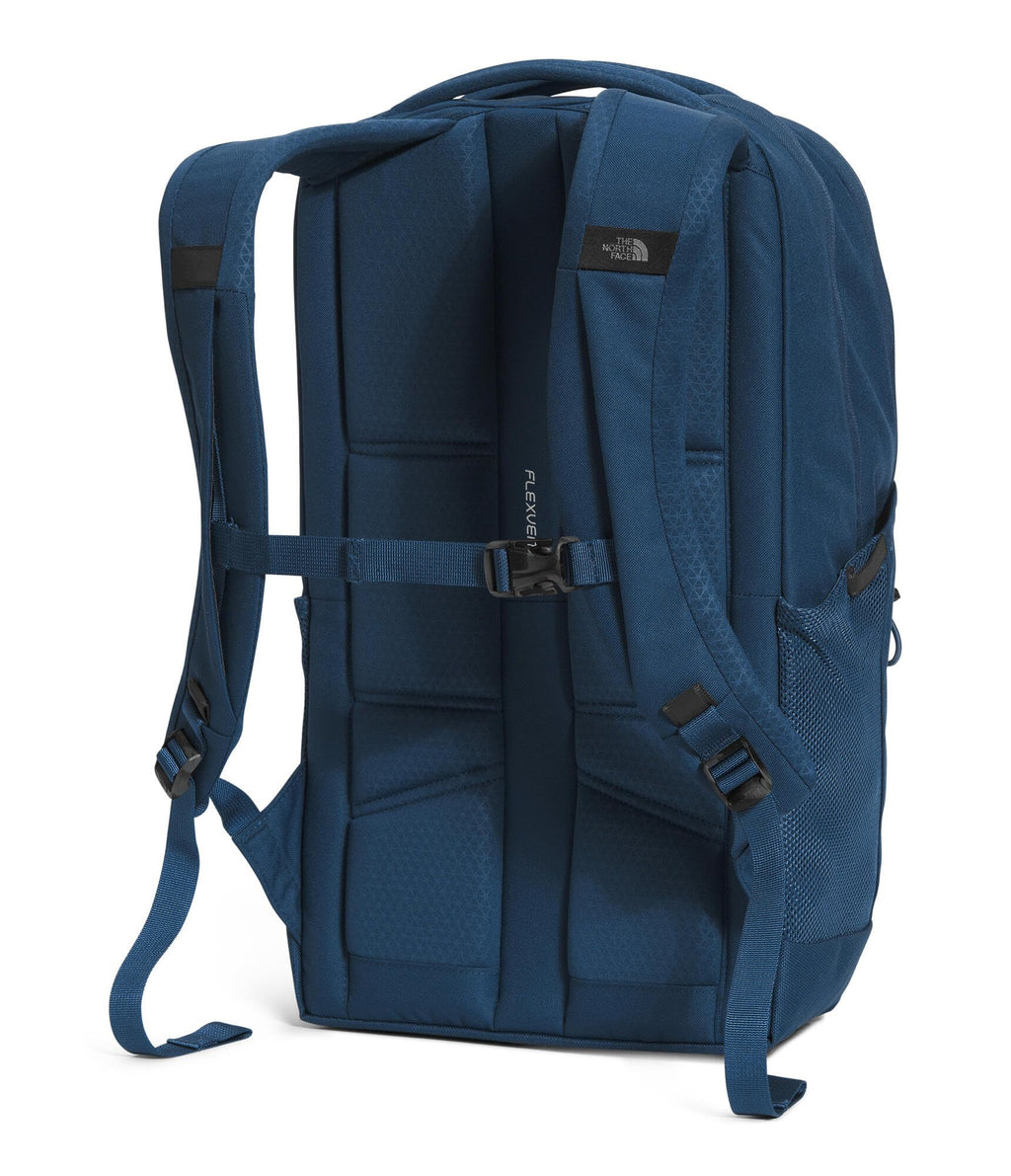 The North Face Jester Everyday Laptop Backpack - Commuter Daypack, Water Repellent, Laptop Sleeve, TNF Black-NPF, One Size | 28L recycled polyester with DWR finish, padded 16 in sleeve, chiropractor-endorsed FlexVent suspension, bottle pockets