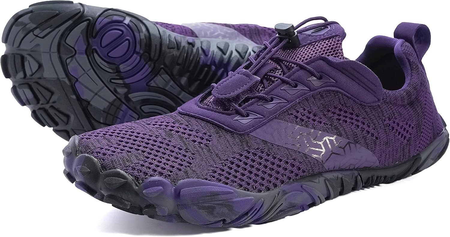 Joomra Women's Trail Running Barefoot Shoes | Wide Toe Box Minimalist Sneakers | Zero Drop