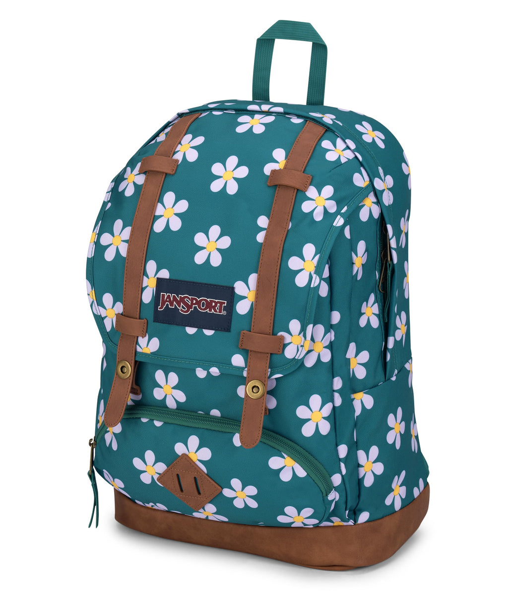 JanSport Cortlandt Laptop Backpack, Misty Rose, 15” Laptop Sleeve-Synthetic Leather Shoulder Computer Bag with Large Compartment, Padded Straps-Book Rucksack for Men, Women
