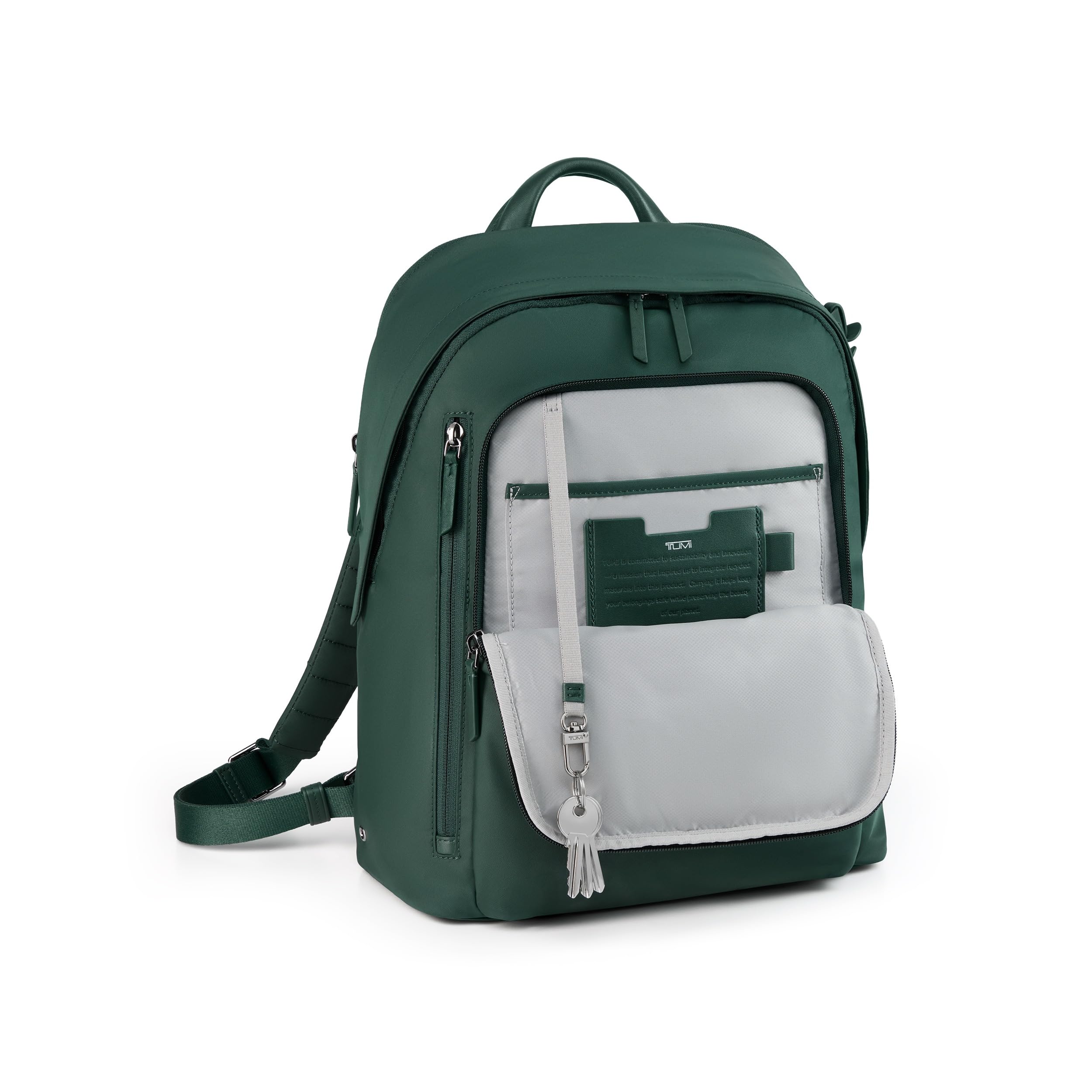 TUMI - Voyageur Halsey Backpack - Travel Backpack - For Business, Fashion, Commute - Holds Up to 14" Screens - Black & Gold