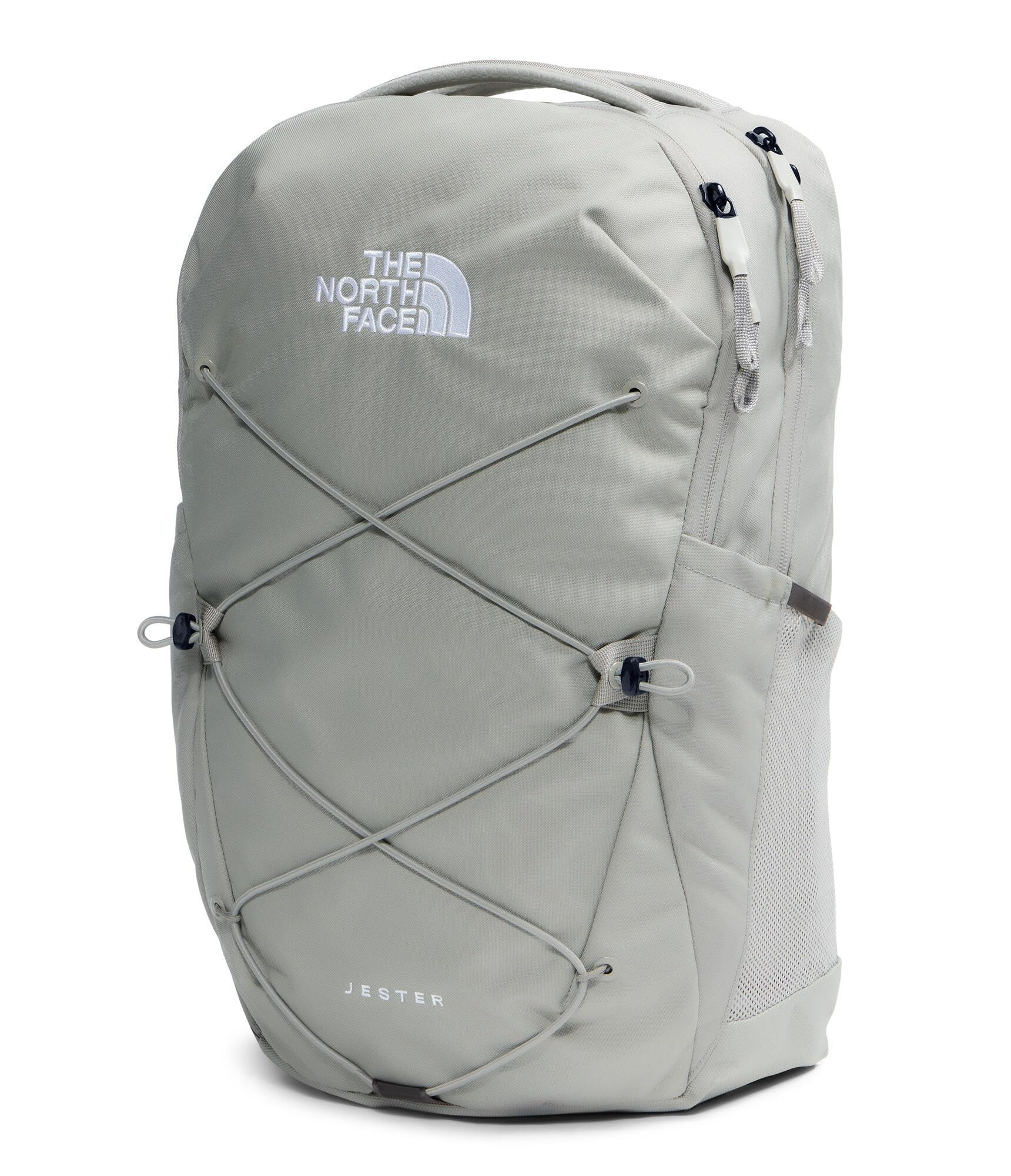 The North Face Jester Everyday Laptop Backpack - Commuter Daypack, Water Repellent, Laptop Sleeve, TNF Black-NPF, One Size | 28L recycled polyester with DWR finish, padded 16 in sleeve, chiropractor-endorsed FlexVent suspension, bottle pockets