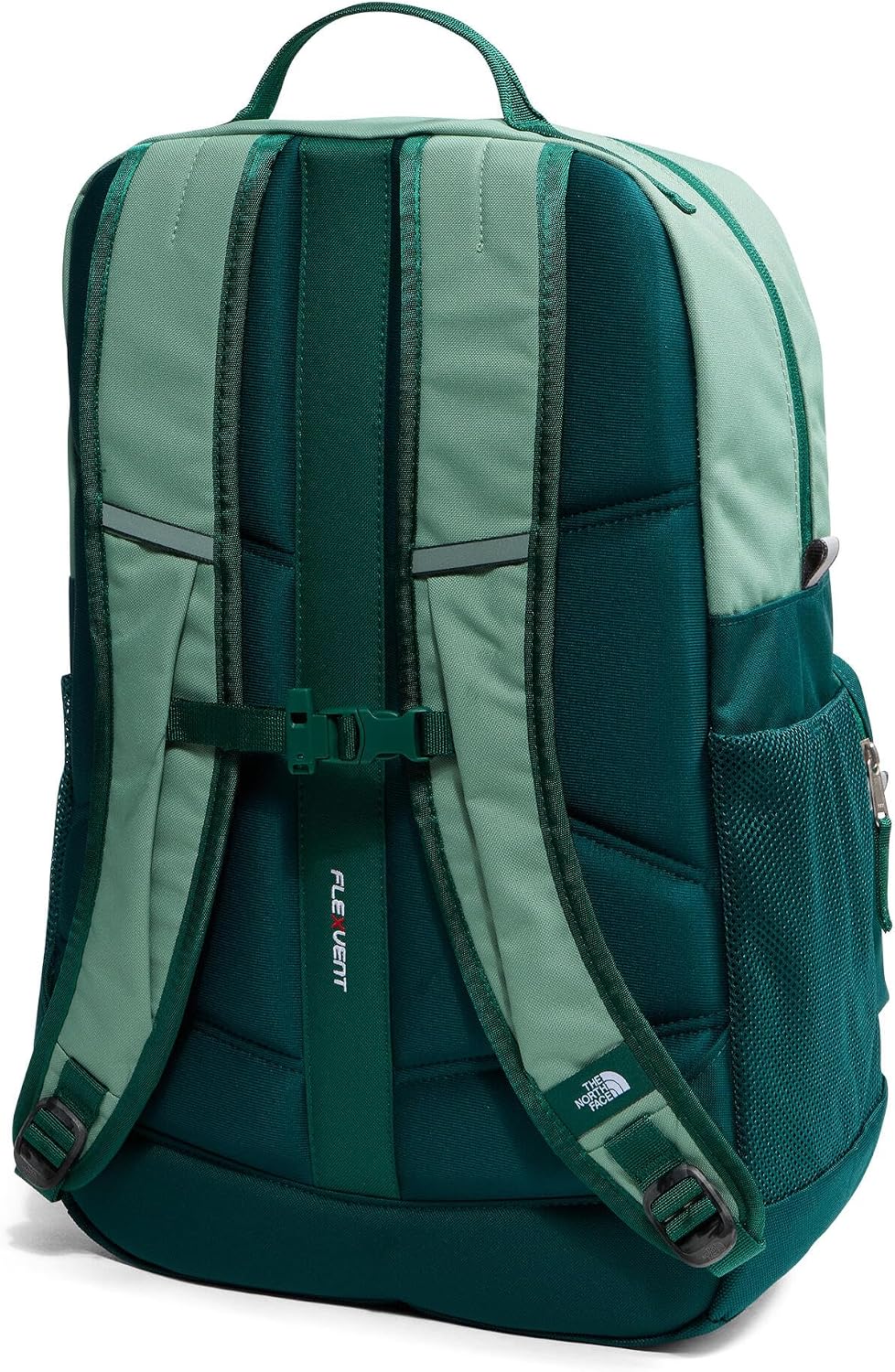 The North Face Teen Chuckwalla Daypack - Travel Backpack, Laptop Sleeve, Reflective Safety Details, Adjustable Strap, Pacific Teal/Slate Moss/Evergreen, One Size
