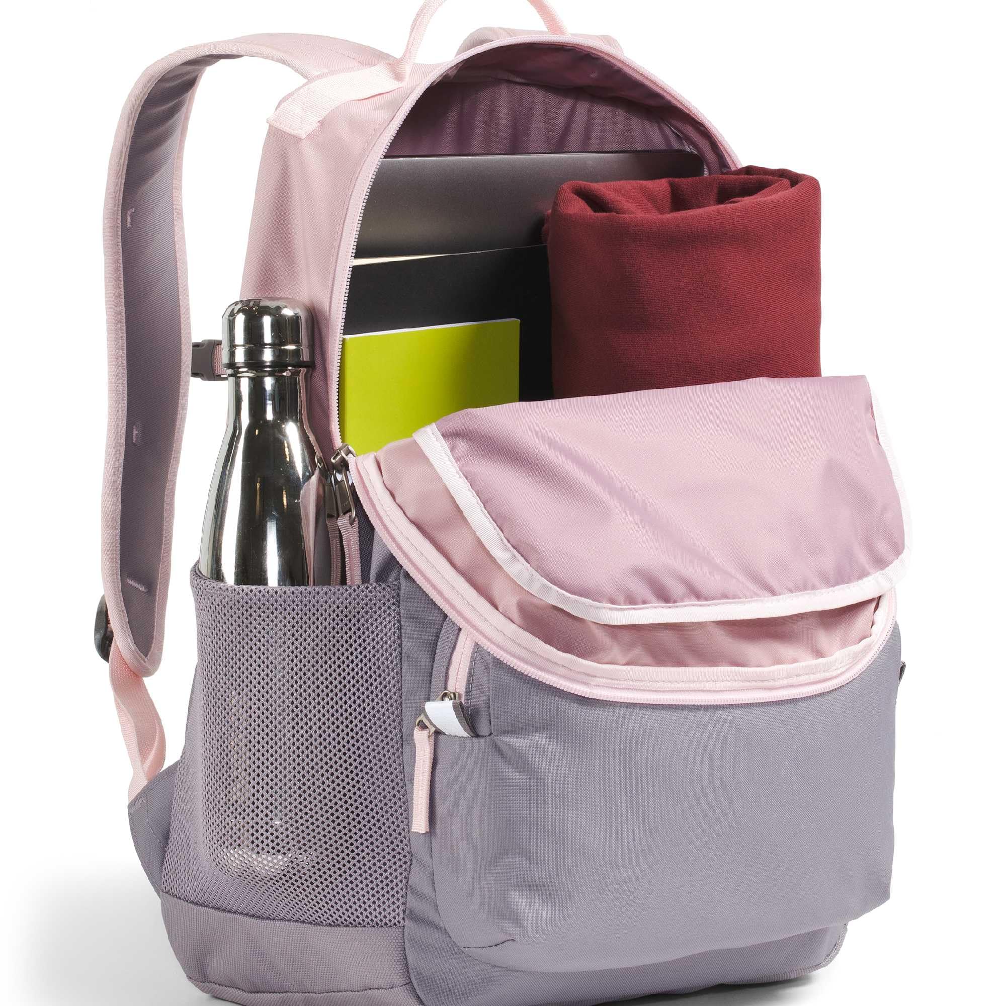 The North Face Teen Chuckwalla Daypack - Travel Backpack, Laptop Sleeve, Reflective Safety Details, Adjustable Strap, Pacific Teal/Slate Moss/Evergreen, One Size