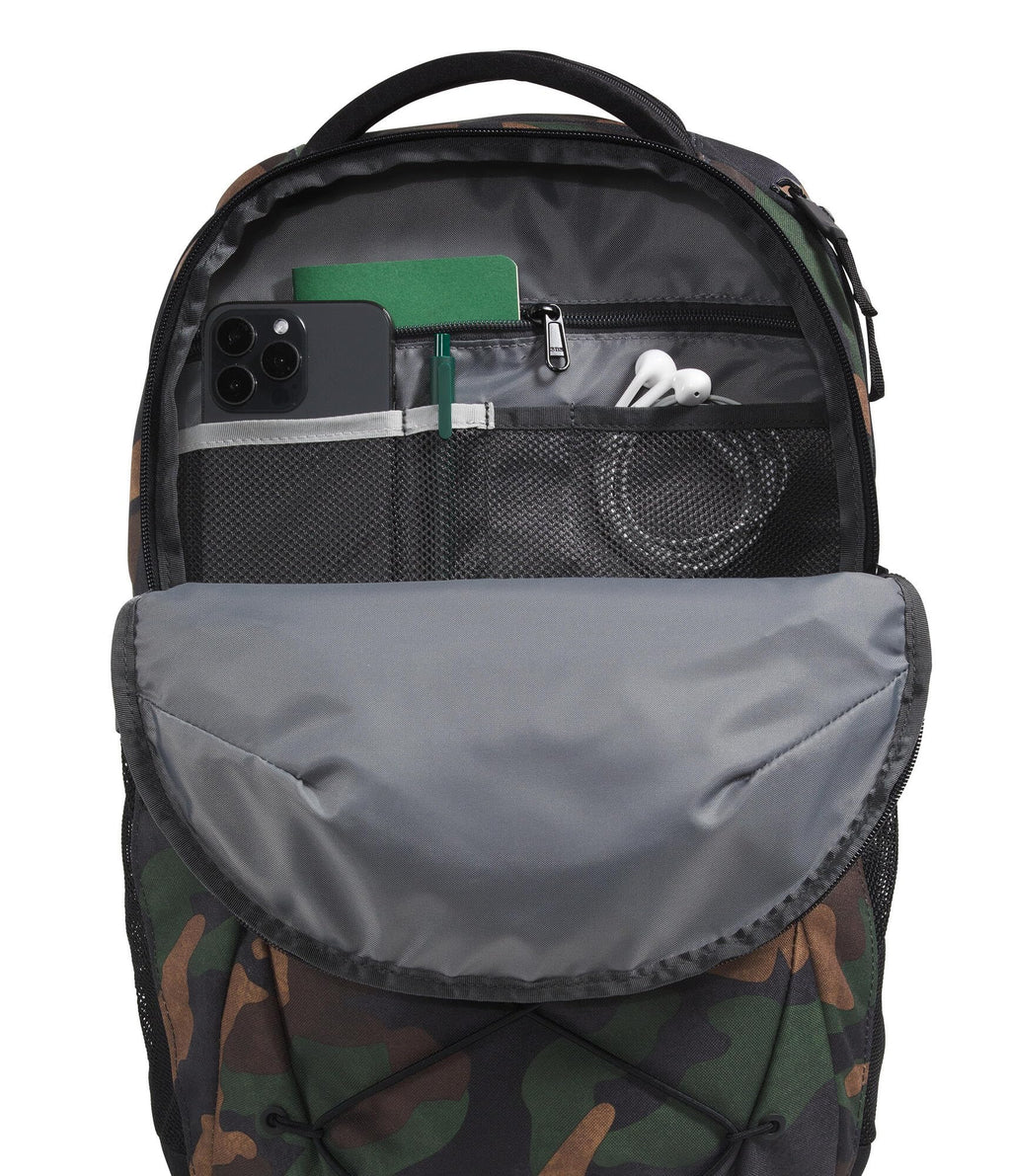 The North Face Jester Everyday Laptop Backpack - Commuter Daypack, Water Repellent, Laptop Sleeve, TNF Black-NPF, One Size | 28L recycled polyester with DWR finish, padded 16 in sleeve, chiropractor-endorsed FlexVent suspension, bottle pockets