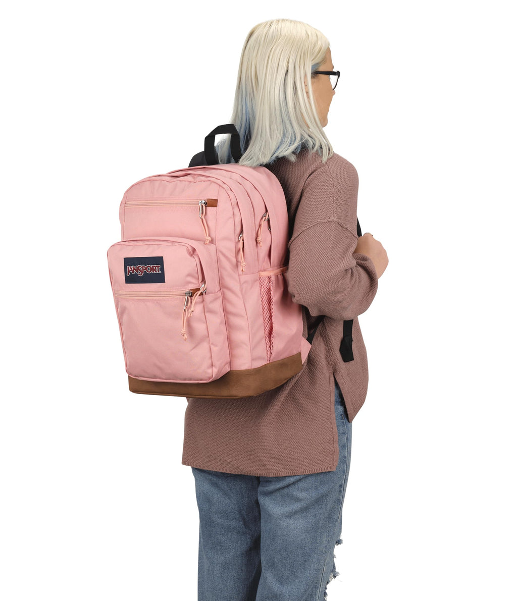 JanSport Cool Backpack, with 15-inch Laptop Sleeve - Large Computer Bag Rucksack with 2 Compartments, Ergonomic Straps, Black
