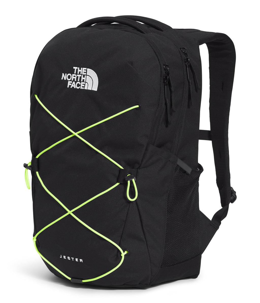 The North Face Jester Everyday Laptop Backpack - Commuter Daypack, Water Repellent, Laptop Sleeve, TNF Black-NPF, One Size | 28L recycled polyester with DWR finish, padded 16 in sleeve, chiropractor-endorsed FlexVent suspension, bottle pockets