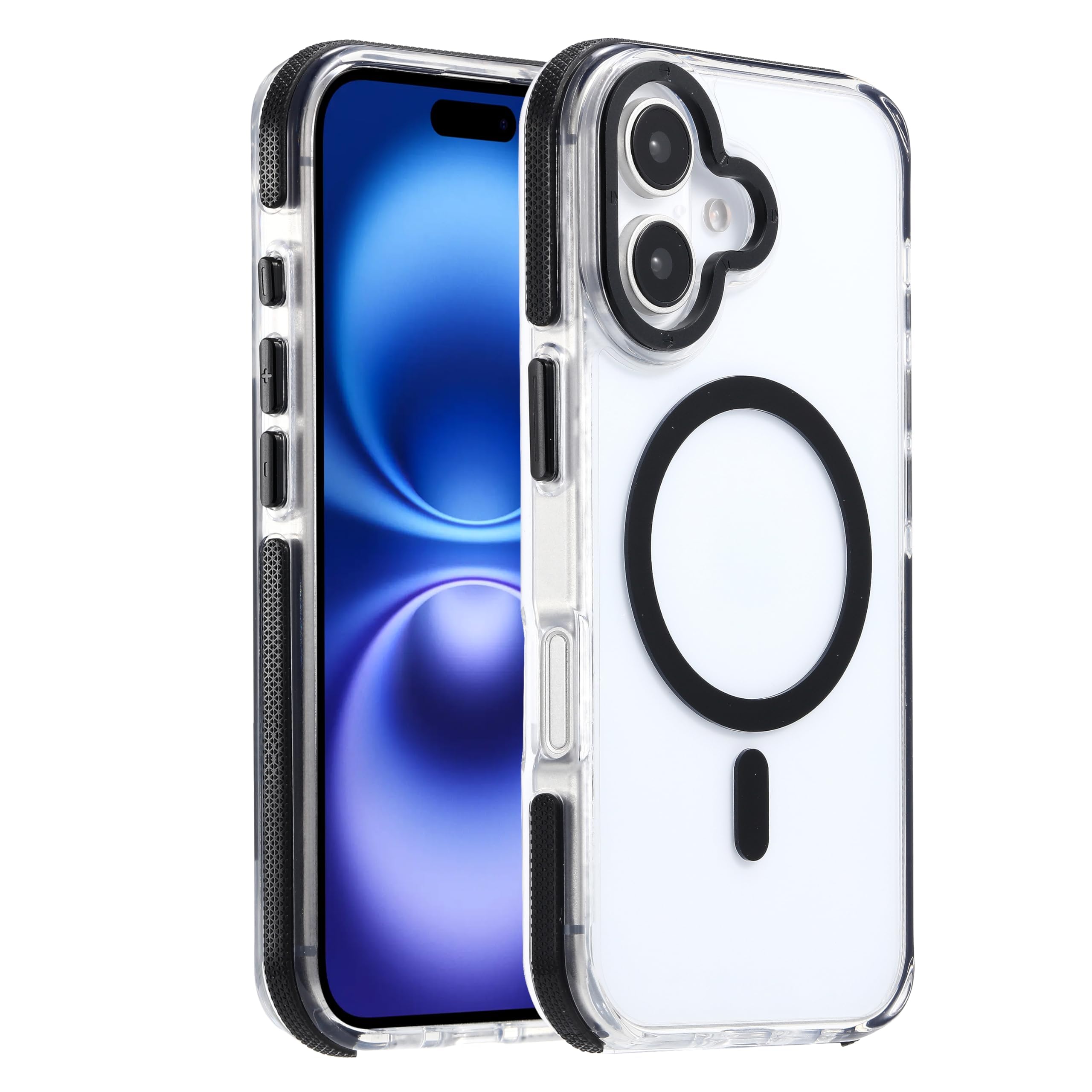 for iPhone 17 Pro Max case with Camera Lens Protector[10Ft Military-Grade Protection] Compatible with fit MagSafe Shockproof Slim Thin Cover case for iPhone 17 Pro Max 6.9 inch, Orange Bumper