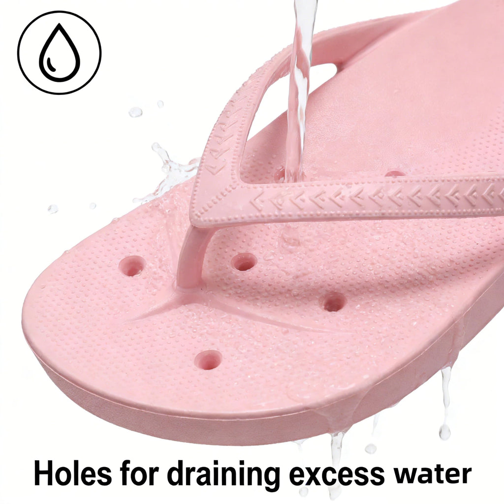 Shower Shoes for Men & Women, Non-Slip Slippers Quickly Drying Sandals, Arch Support Flip Flops for Beach Pool Bath Gym College Dorm