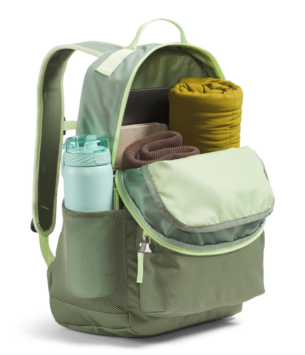 The North Face Teen Chuckwalla Daypack - Travel Backpack, Laptop Sleeve, Reflective Safety Details, Adjustable Strap, Pacific Teal/Slate Moss/Evergreen, One Size