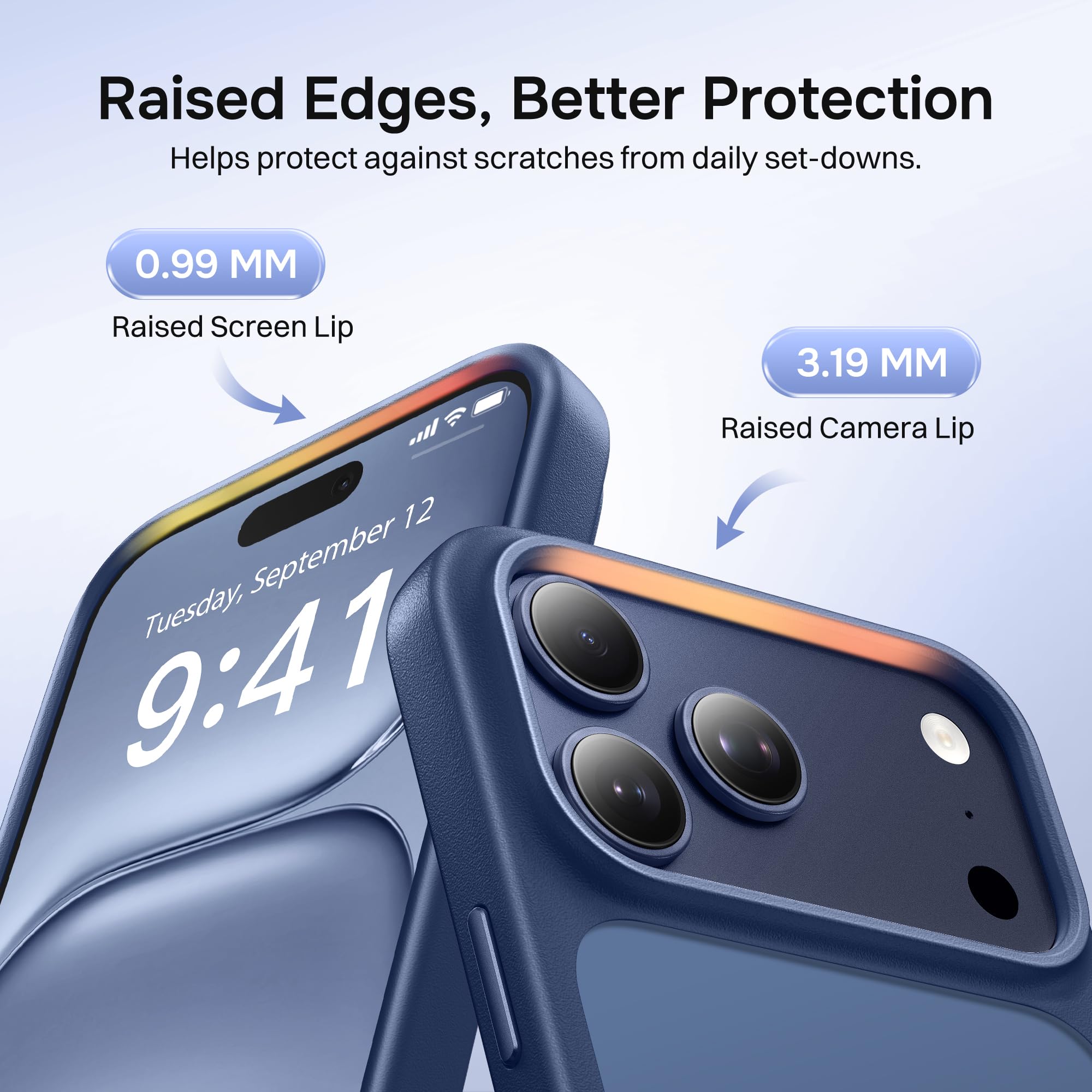 Magnetic for iPhone 17 Pro Max Case, Compatible with MagSafe, [Military Grade Drop Protection] Translucent Matte Shockproof Protective Anti-Fingerprint Phone Case, 6.9", Dark Purple