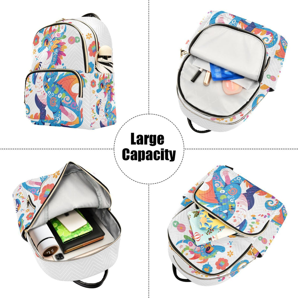 ALAZA Sun Moon Stars Witchy Small Backpack Purse for Women Travel Bag Fashion Daypack Back Pack Shoulder Bag