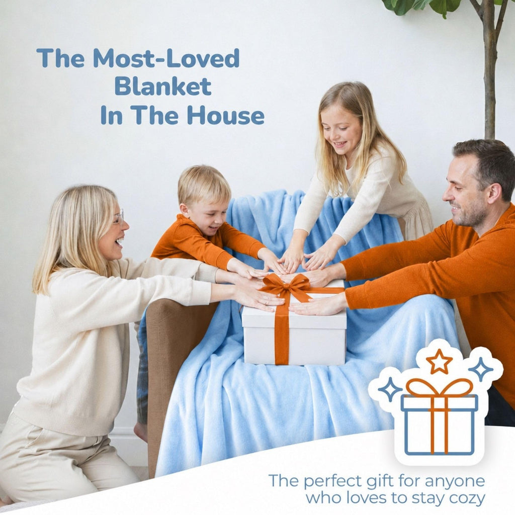 Super Blanky Wearable Blankets for Women & Men, Graduation Day Gift for Her, Cozy Gifts for Women, Wife Birthday Gifts Ideas