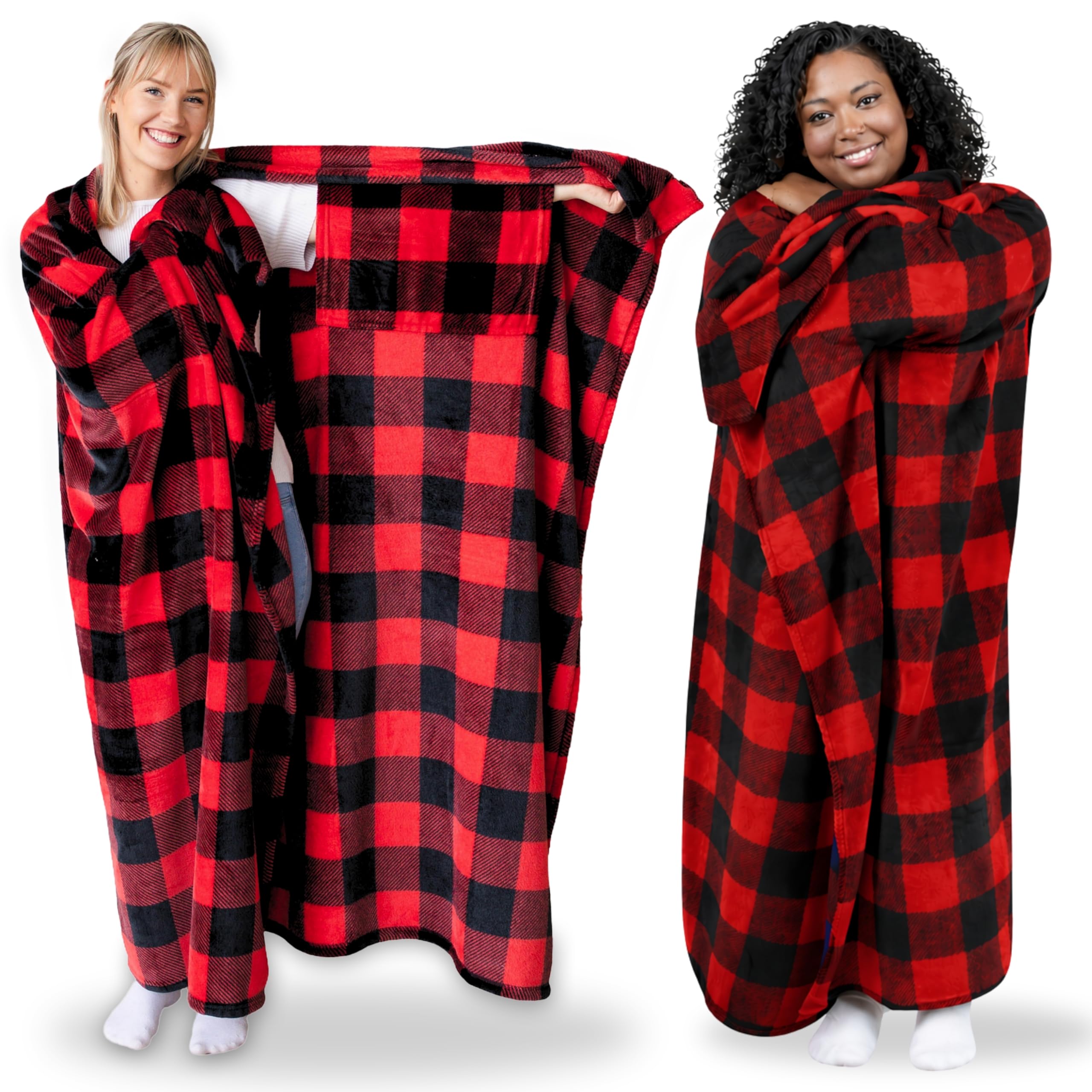 Super Blanky Wearable Blankets for Women & Men, Graduation Day Gift for Her, Cozy Gifts for Women, Wife Birthday Gifts Ideas