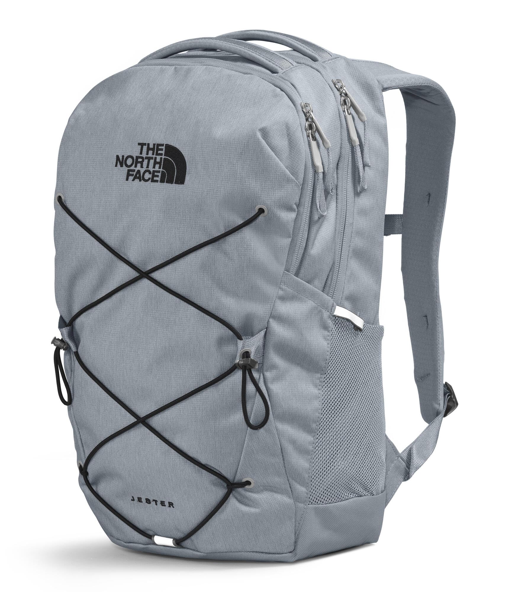 The North Face Jester Everyday Laptop Backpack - Commuter Daypack, Water Repellent, Laptop Sleeve, TNF Black-NPF, One Size | 28L recycled polyester with DWR finish, padded 16 in sleeve, chiropractor-endorsed FlexVent suspension, bottle pockets