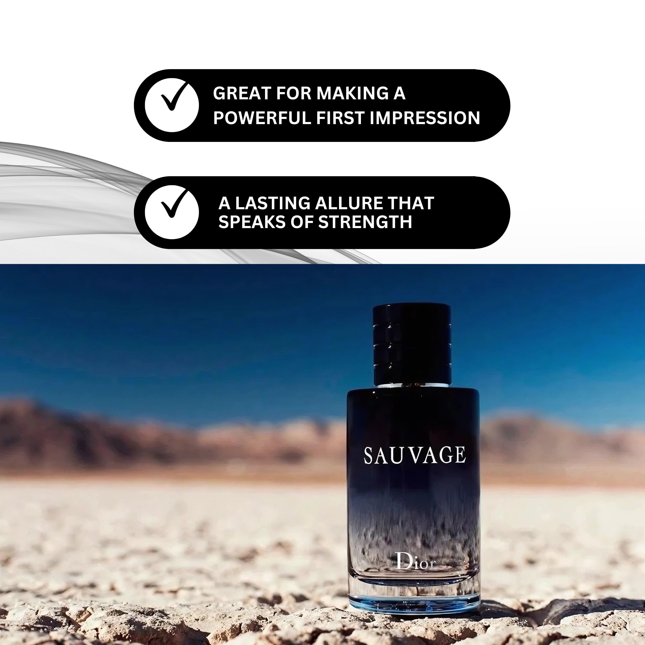 Christian Dior Sauvage Eau De Toilette Spray 2 Fl Oz/ 60 Ml for Men By Christian Dior
