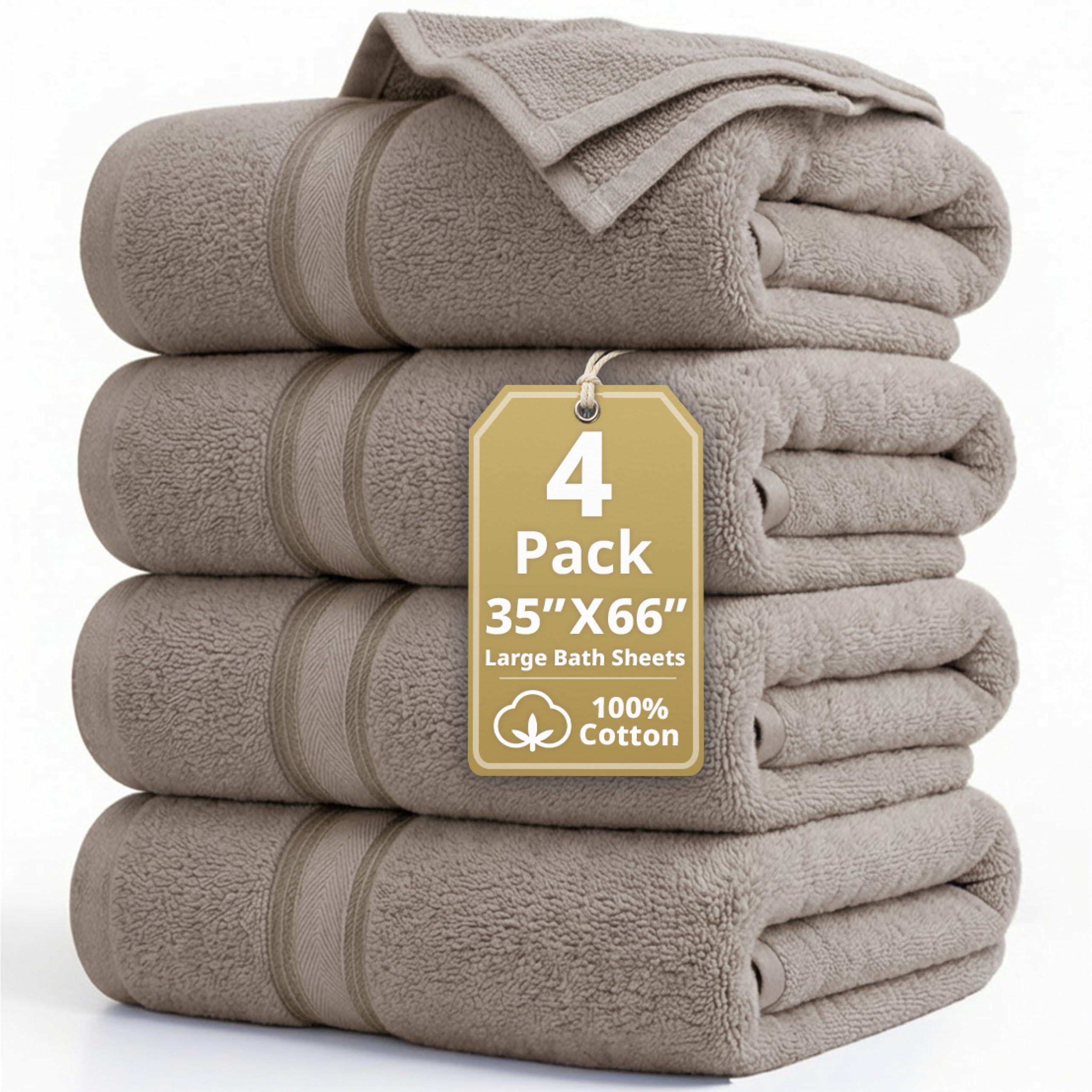 LANE LINEN Bathroom Towels Set of 18 – Zero Twist, 100% Mercerized Cotton Towel, 6 Bath, 6 Handtowel & 6 Washcloths, Luxury Hotel Design, Perfect for Salon & Guests, Machine Washable – Cerulean Blue