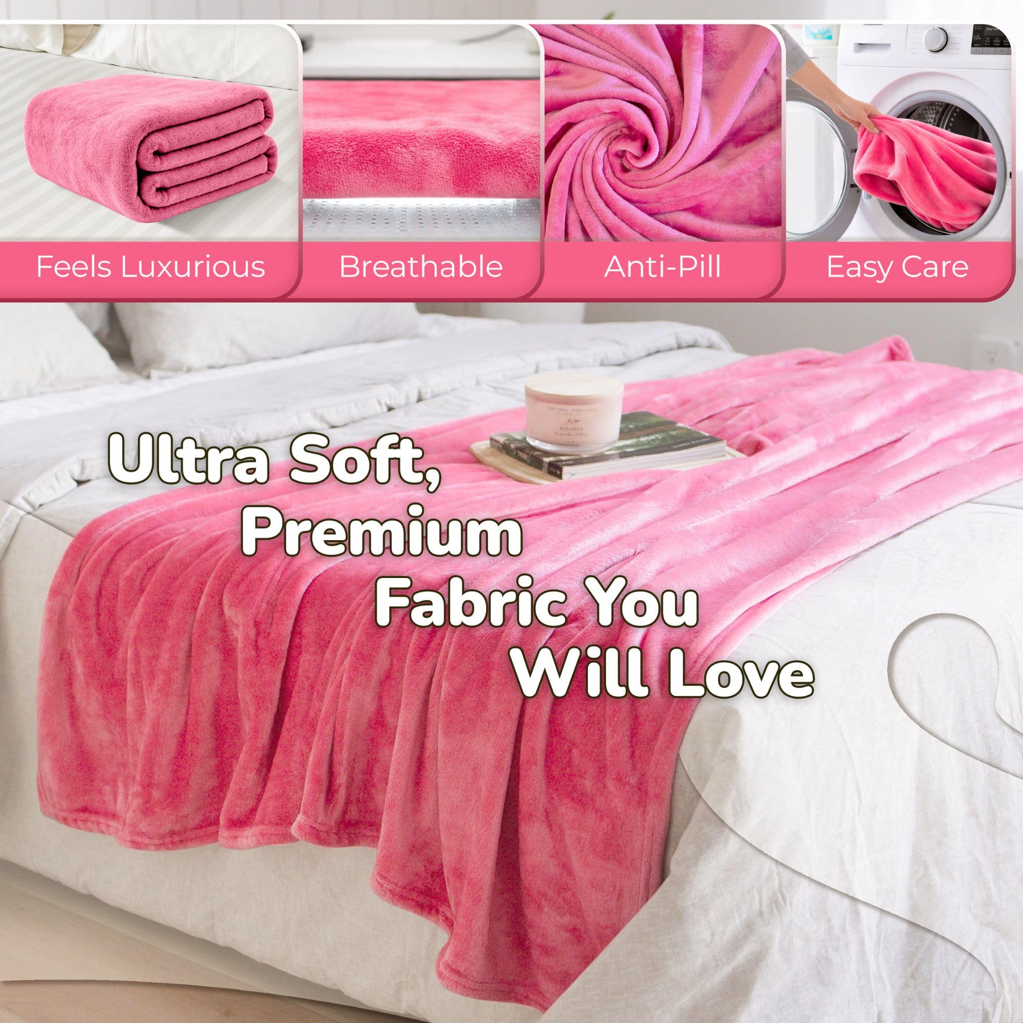 Super Blanky Wearable Blankets for Women & Men, Graduation Day Gift for Her, Cozy Gifts for Women, Wife Birthday Gifts Ideas