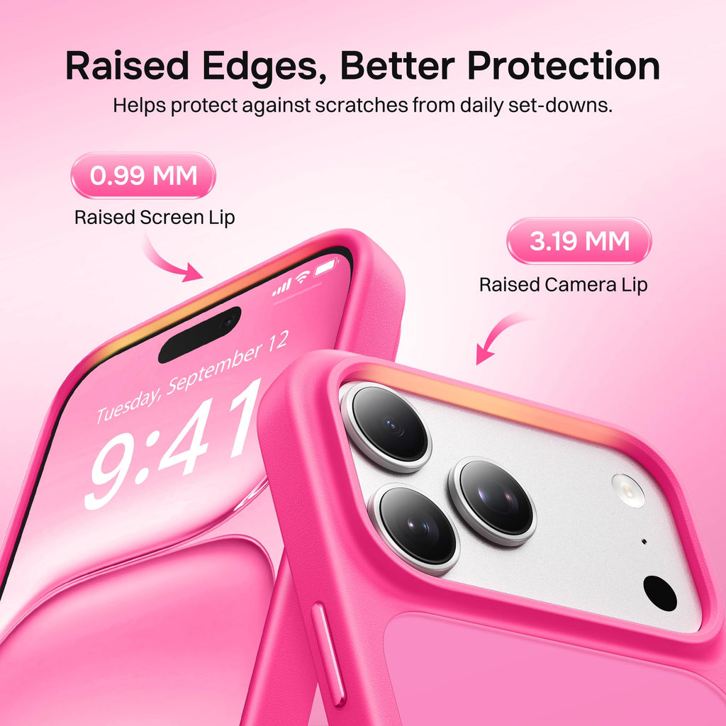 Magnetic for iPhone 17 Pro Max Case, Compatible with MagSafe, [Military Grade Drop Protection] Translucent Matte Shockproof Protective Anti-Fingerprint Phone Case, 6.9", Dark Purple