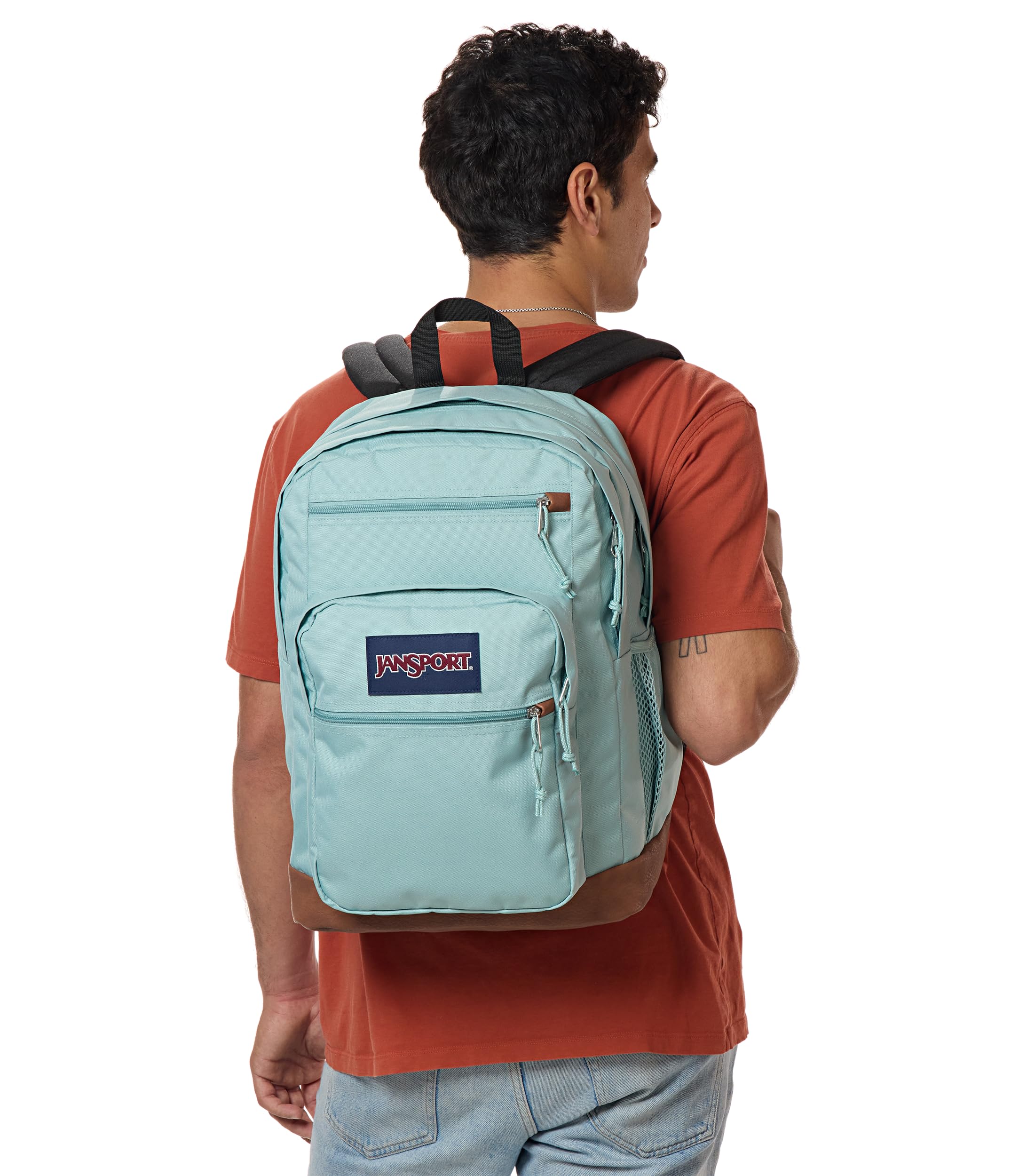 JanSport Cool Backpack, with 15-inch Laptop Sleeve - Large Computer Bag Rucksack with 2 Compartments, Ergonomic Straps, Black