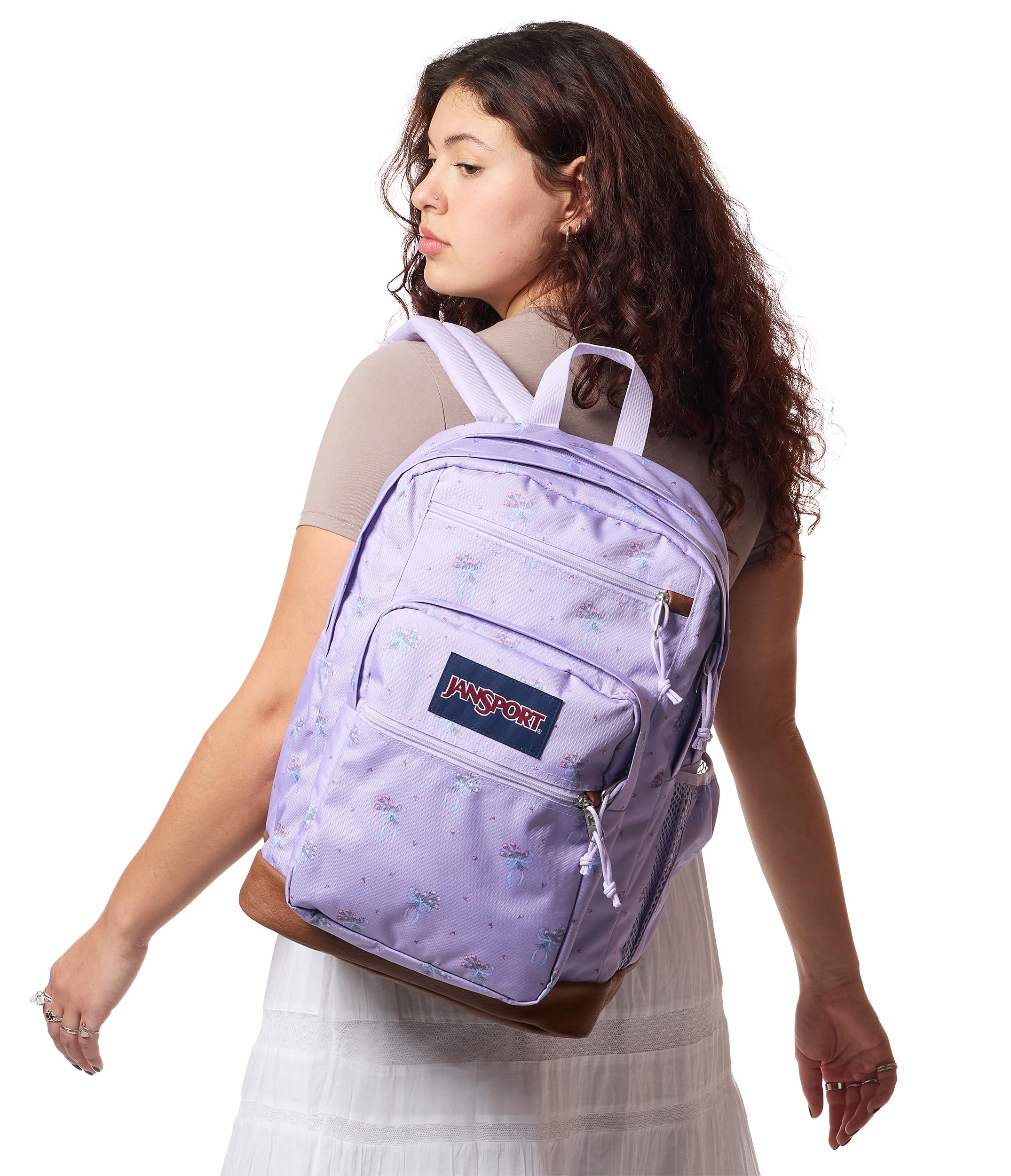 JanSport Cool Backpack, with 15-inch Laptop Sleeve - Large Computer Bag Rucksack with 2 Compartments, Ergonomic Straps, Black