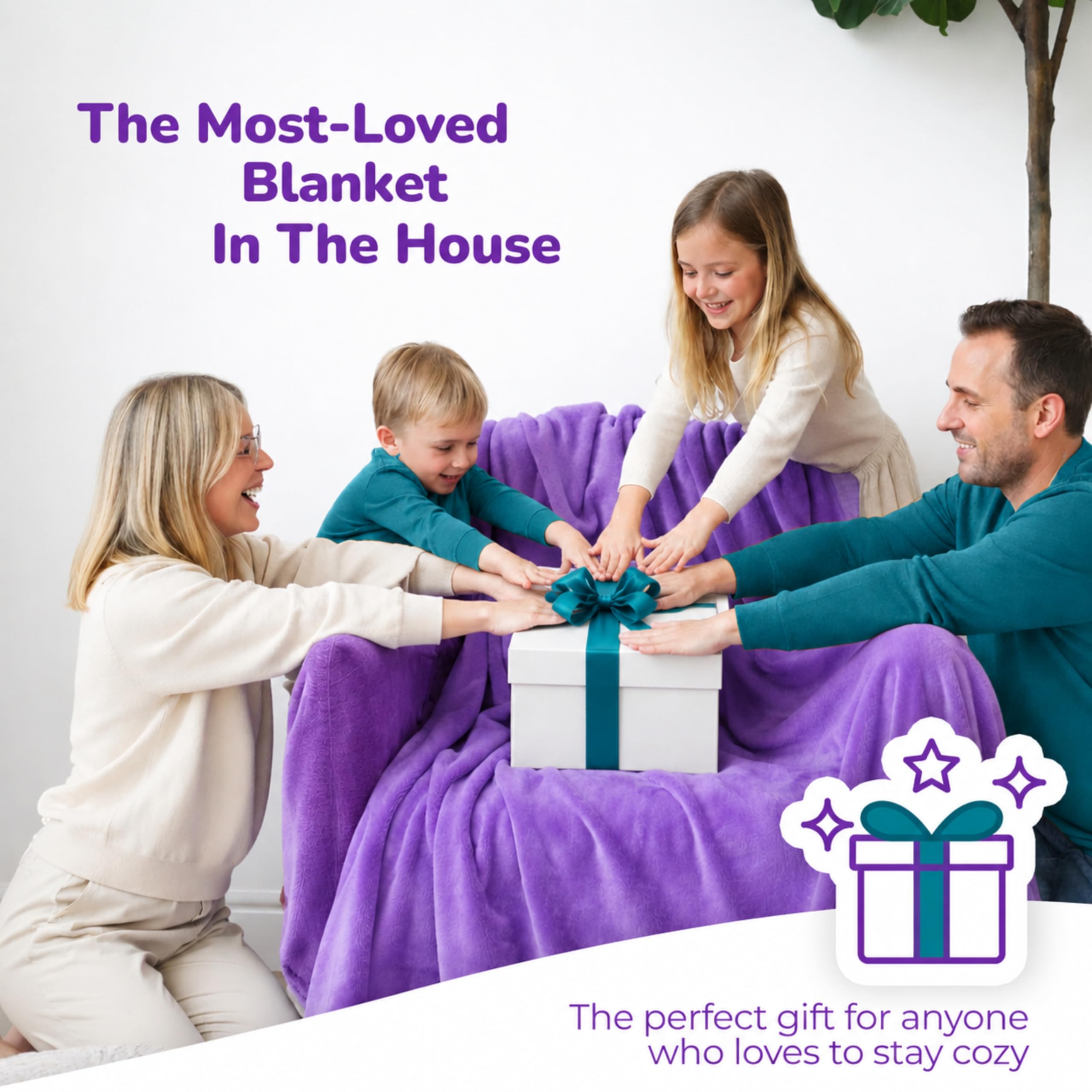 Super Blanky Wearable Blankets for Women & Men, Graduation Day Gift for Her, Cozy Gifts for Women, Wife Birthday Gifts Ideas