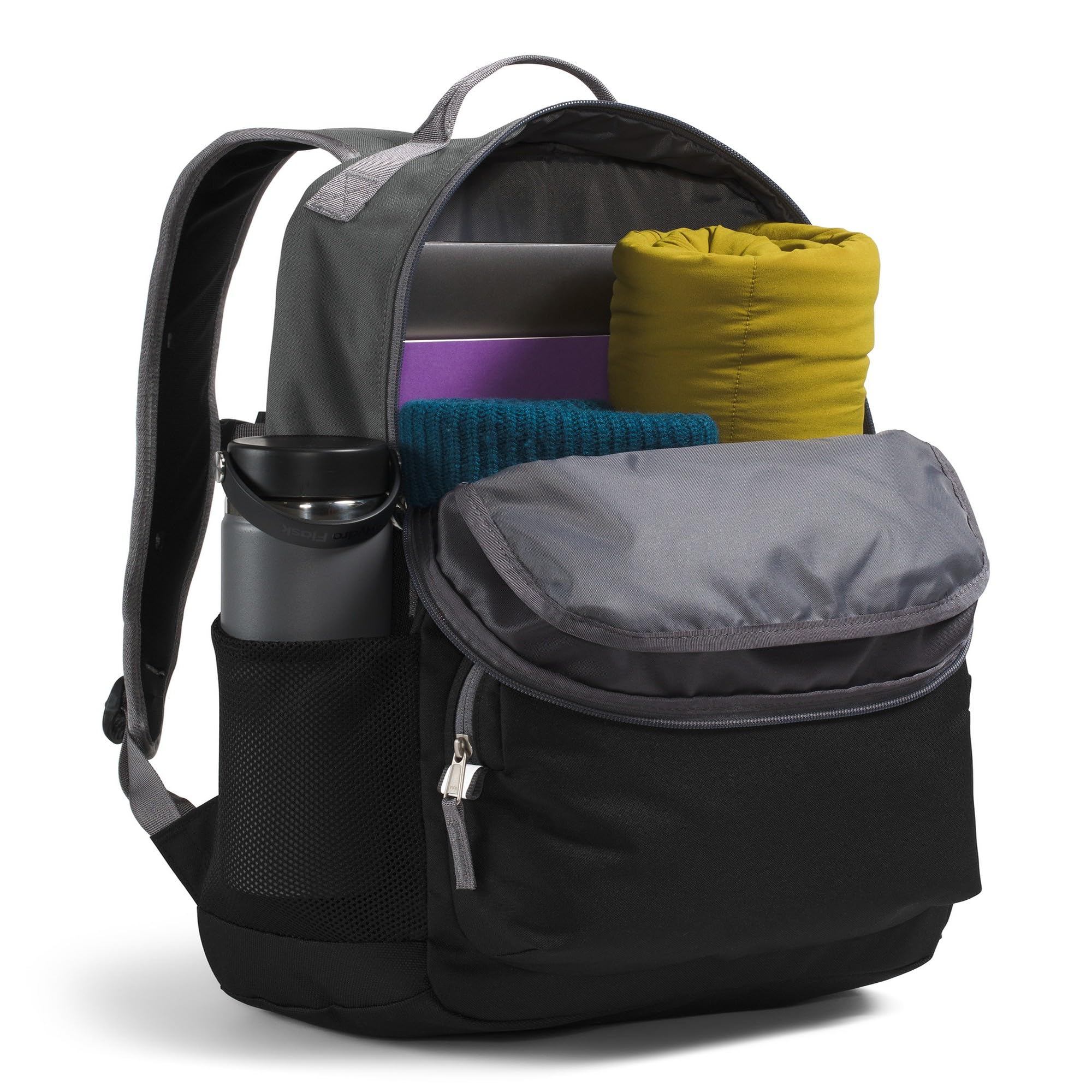 The North Face Teen Chuckwalla Daypack - Travel Backpack, Laptop Sleeve, Reflective Safety Details, Adjustable Strap, Pacific Teal/Slate Moss/Evergreen, One Size