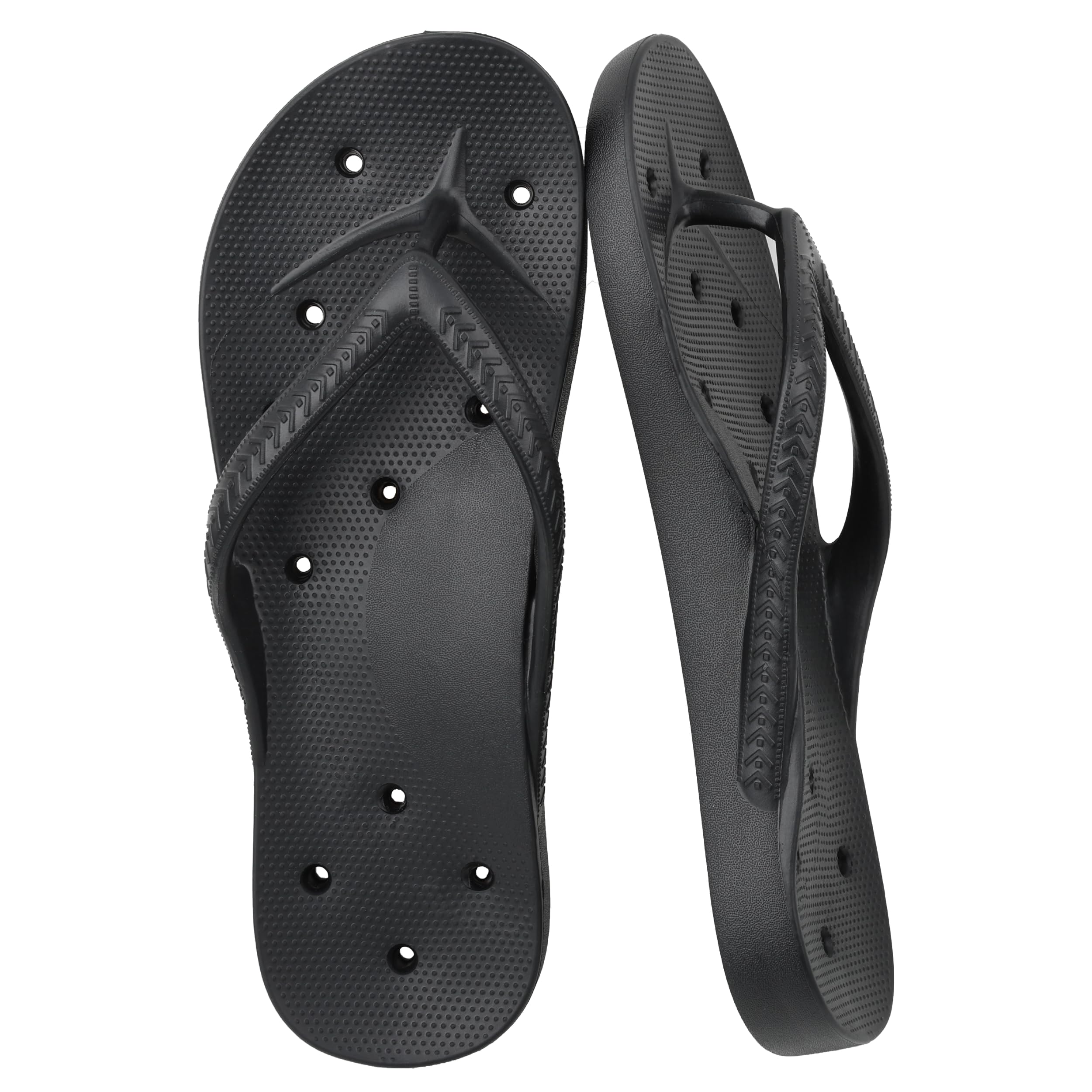 Shower Shoes for Men & Women, Non-Slip Slippers Quickly Drying Sandals, Arch Support Flip Flops for Beach Pool Bath Gym College Dorm