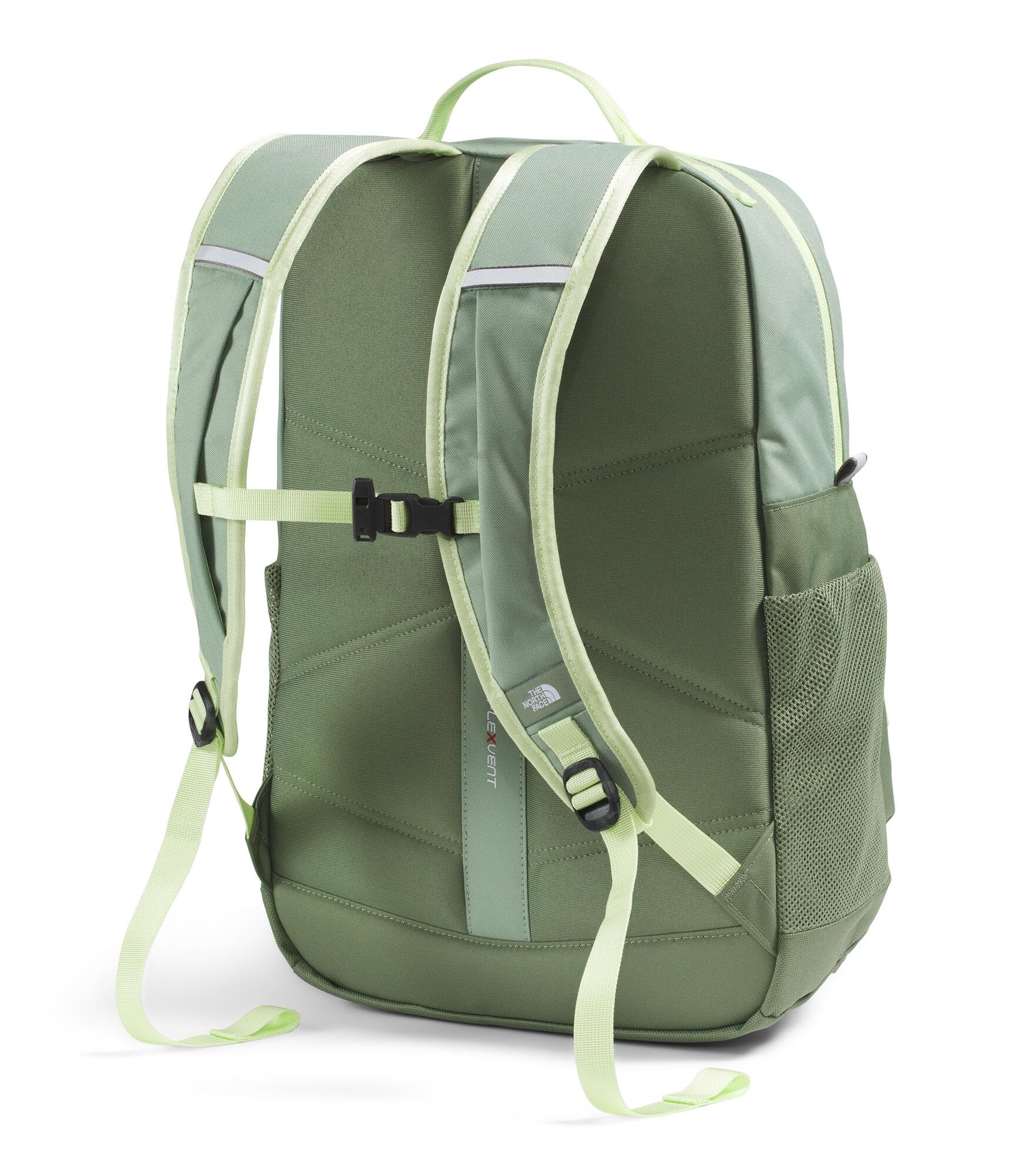 The North Face Teen Chuckwalla Daypack - Travel Backpack, Laptop Sleeve, Reflective Safety Details, Adjustable Strap, Pacific Teal/Slate Moss/Evergreen, One Size