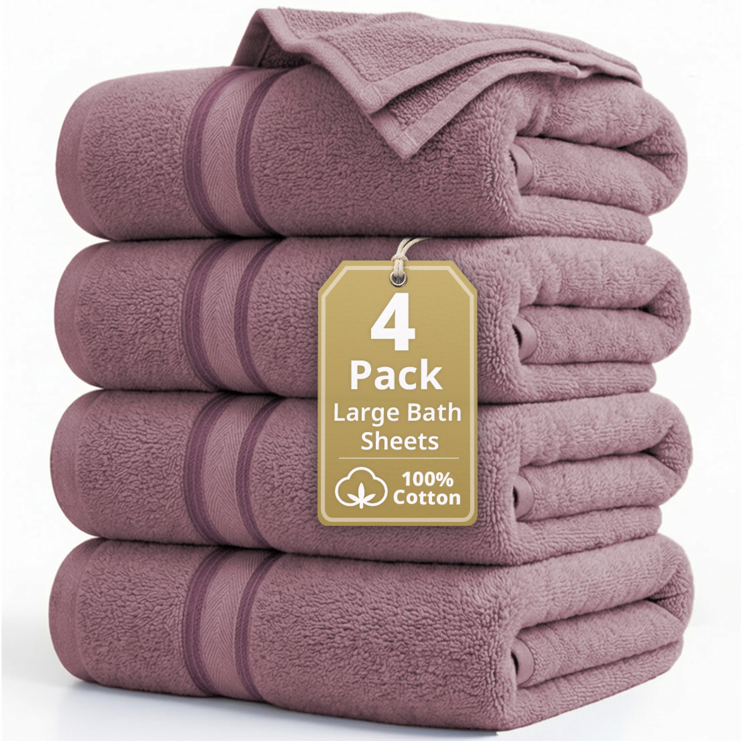 LANE LINEN Bathroom Towels Set of 18 – Zero Twist, 100% Mercerized Cotton Towel, 6 Bath, 6 Handtowel & 6 Washcloths, Luxury Hotel Design, Perfect for Salon & Guests, Machine Washable – Cerulean Blue