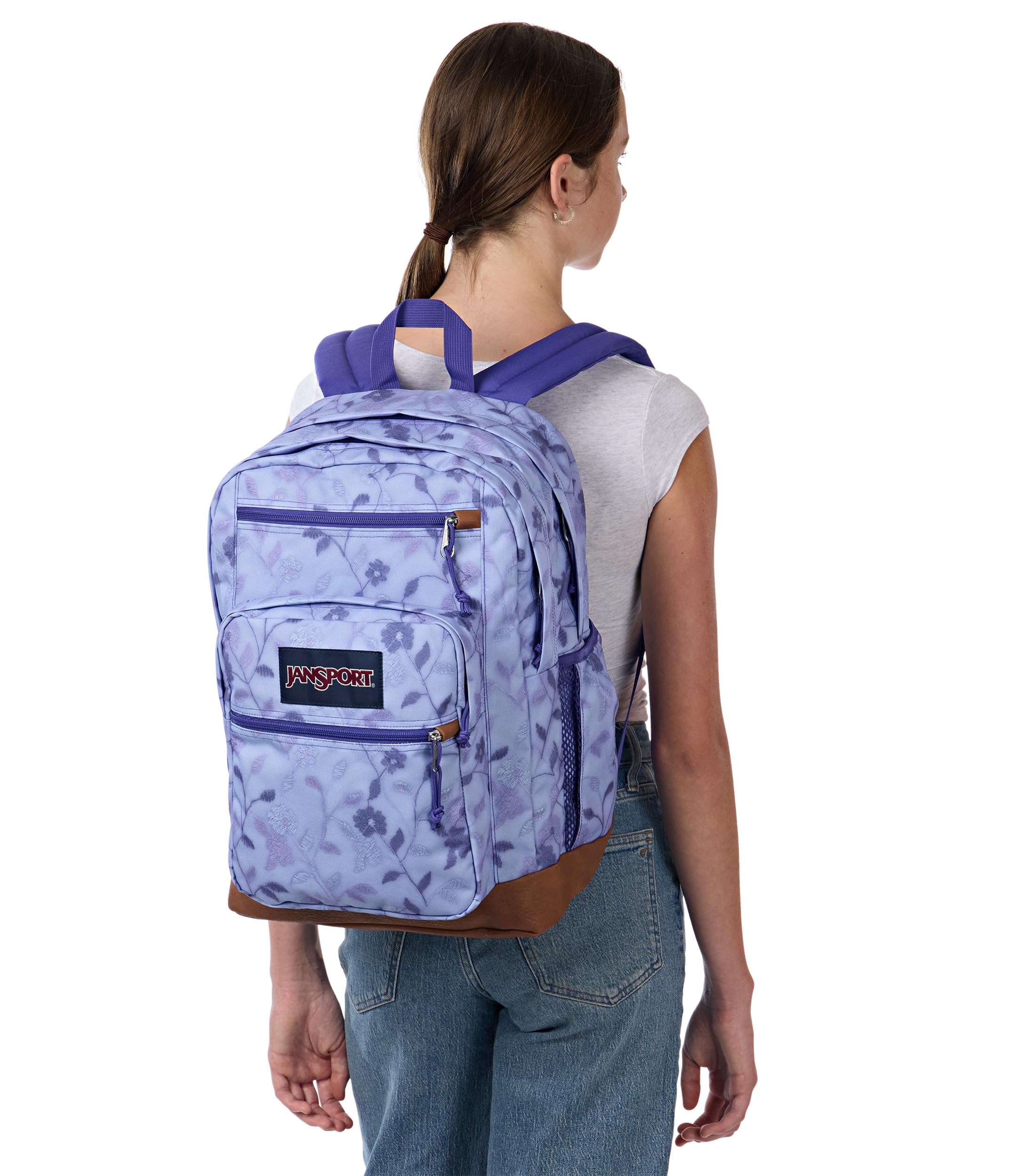 JanSport Cool Backpack, with 15-inch Laptop Sleeve - Large Computer Bag Rucksack with 2 Compartments, Ergonomic Straps, Black