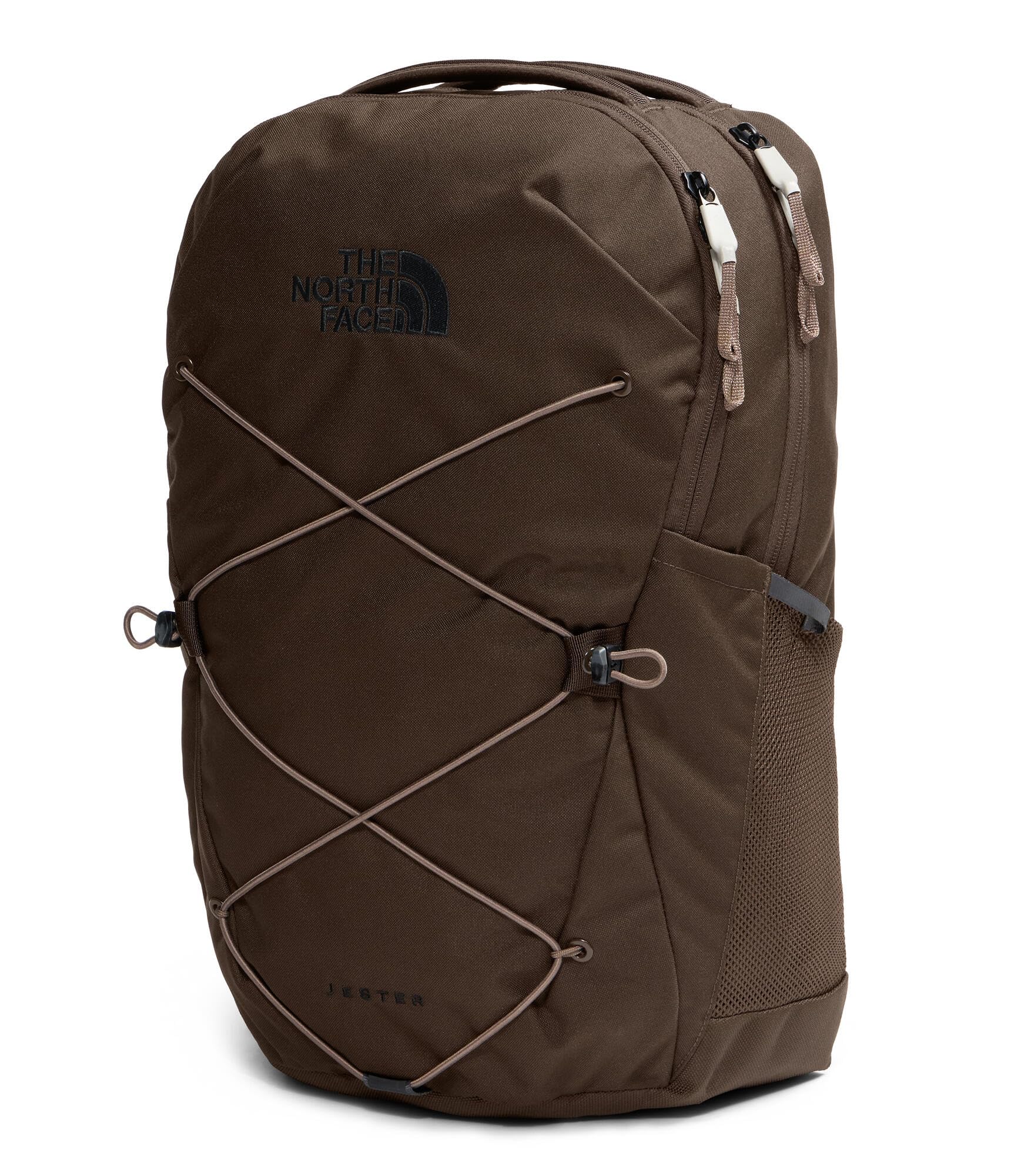 The North Face Jester Everyday Laptop Backpack - Commuter Daypack, Water Repellent, Laptop Sleeve, TNF Black-NPF, One Size | 28L recycled polyester with DWR finish, padded 16 in sleeve, chiropractor-endorsed FlexVent suspension, bottle pockets