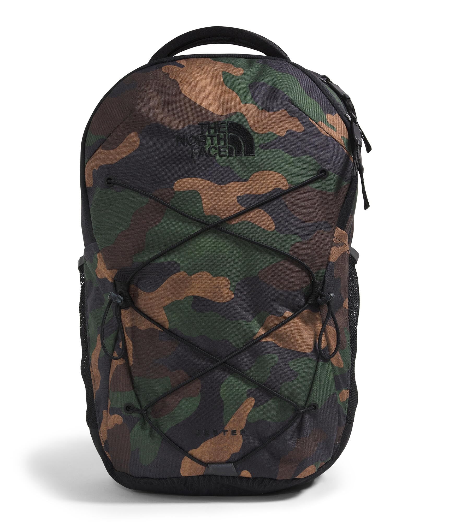 The North Face Jester Everyday Laptop Backpack - Commuter Daypack, Water Repellent, Laptop Sleeve, TNF Black-NPF, One Size | 28L recycled polyester with DWR finish, padded 16 in sleeve, chiropractor-endorsed FlexVent suspension, bottle pockets