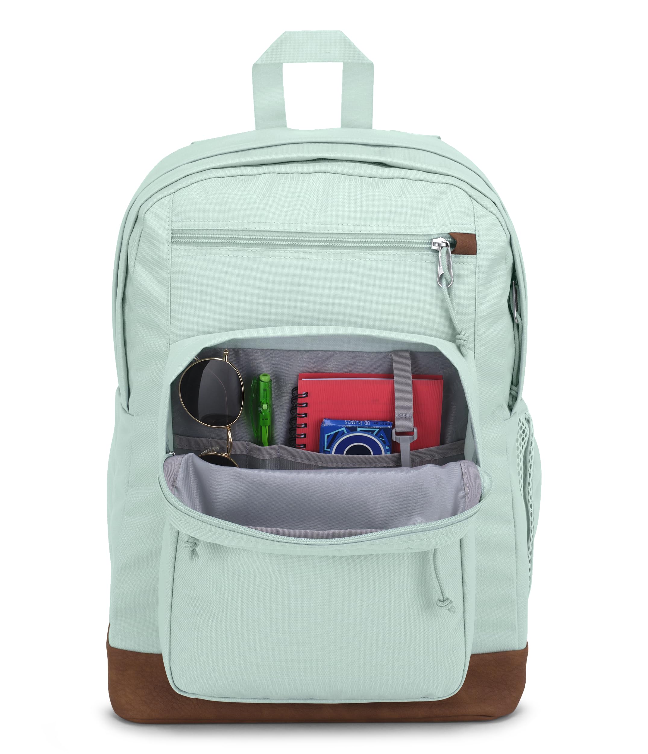 JanSport Cool Backpack, with 15-inch Laptop Sleeve - Large Computer Bag Rucksack with 2 Compartments, Ergonomic Straps, Black