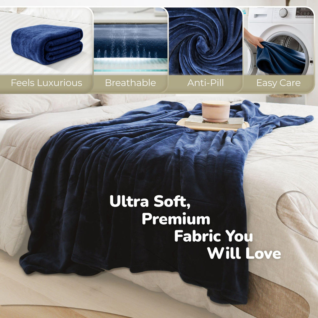 Super Blanky Wearable Blankets for Women & Men, Graduation Day Gift for Her, Cozy Gifts for Women, Wife Birthday Gifts Ideas