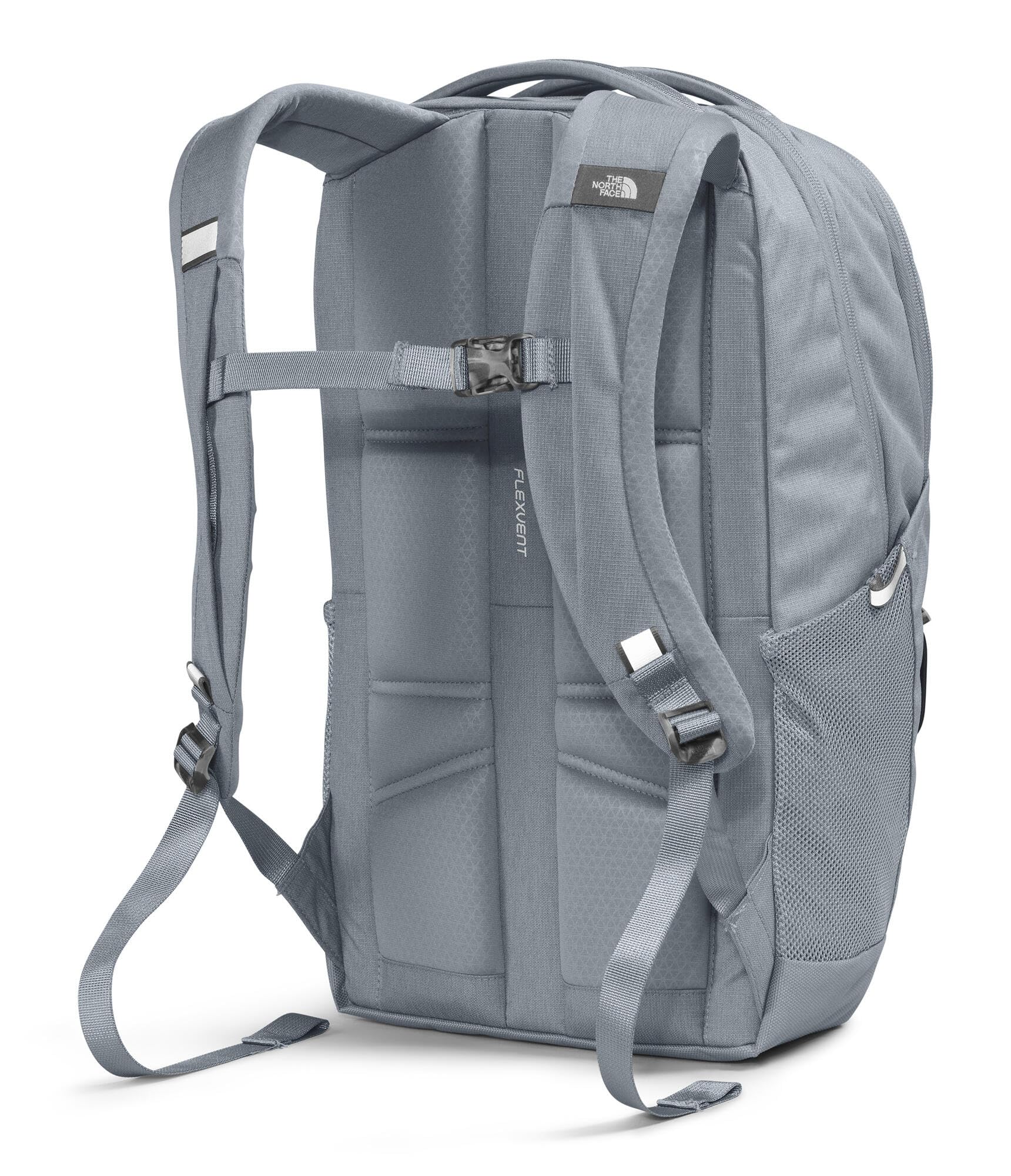 The North Face Jester Everyday Laptop Backpack - Commuter Daypack, Water Repellent, Laptop Sleeve, TNF Black-NPF, One Size | 28L recycled polyester with DWR finish, padded 16 in sleeve, chiropractor-endorsed FlexVent suspension, bottle pockets