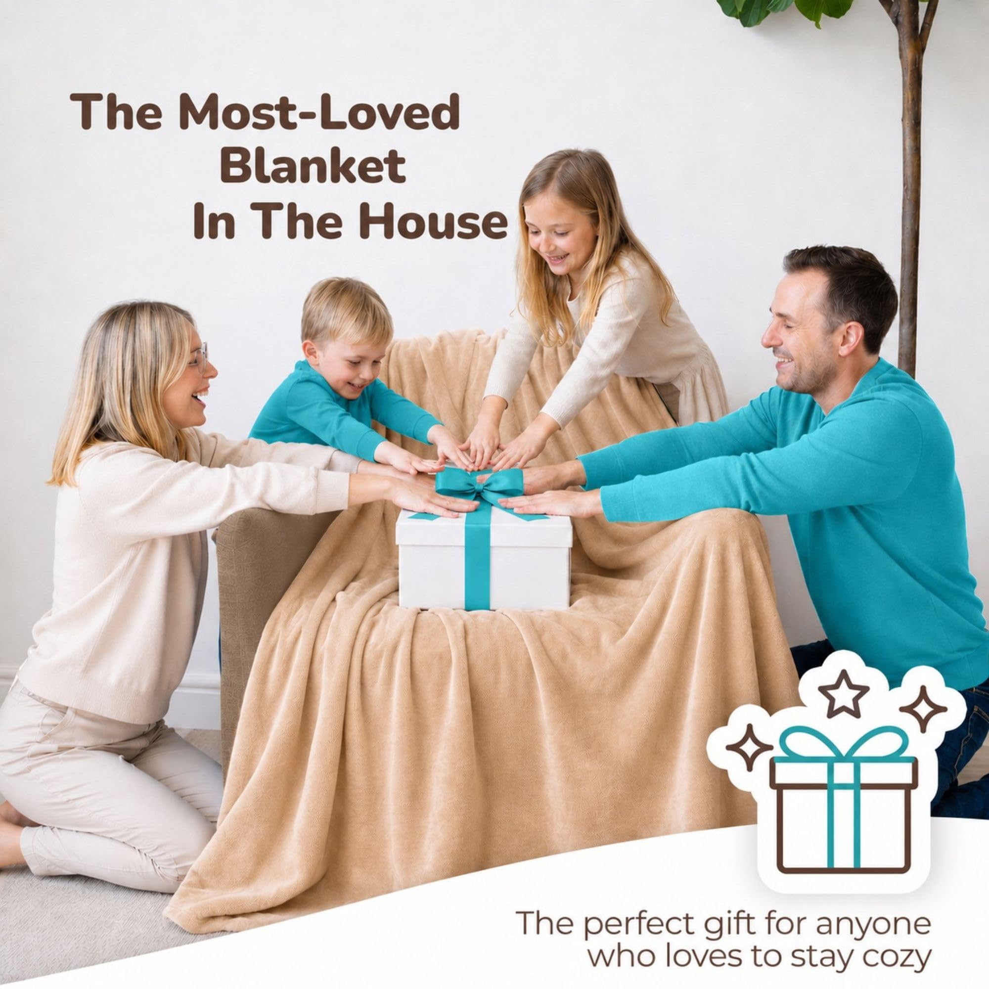 Super Blanky Wearable Blankets for Women & Men, Graduation Day Gift for Her, Cozy Gifts for Women, Wife Birthday Gifts Ideas