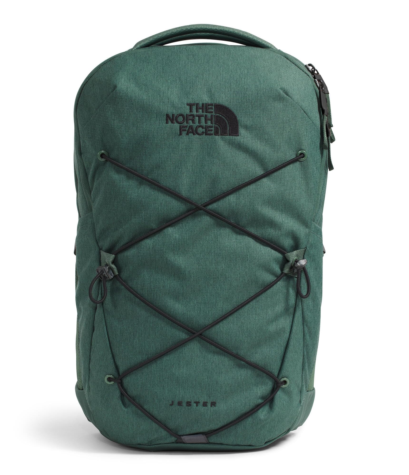The North Face Jester Everyday Laptop Backpack - Commuter Daypack, Water Repellent, Laptop Sleeve, TNF Black-NPF, One Size | 28L recycled polyester with DWR finish, padded 16 in sleeve, chiropractor-endorsed FlexVent suspension, bottle pockets