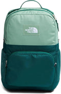 The North Face Teen Chuckwalla Daypack - Travel Backpack, Laptop Sleeve, Reflective Safety Details, Adjustable Strap, Pacific Teal/Slate Moss/Evergreen, One Size